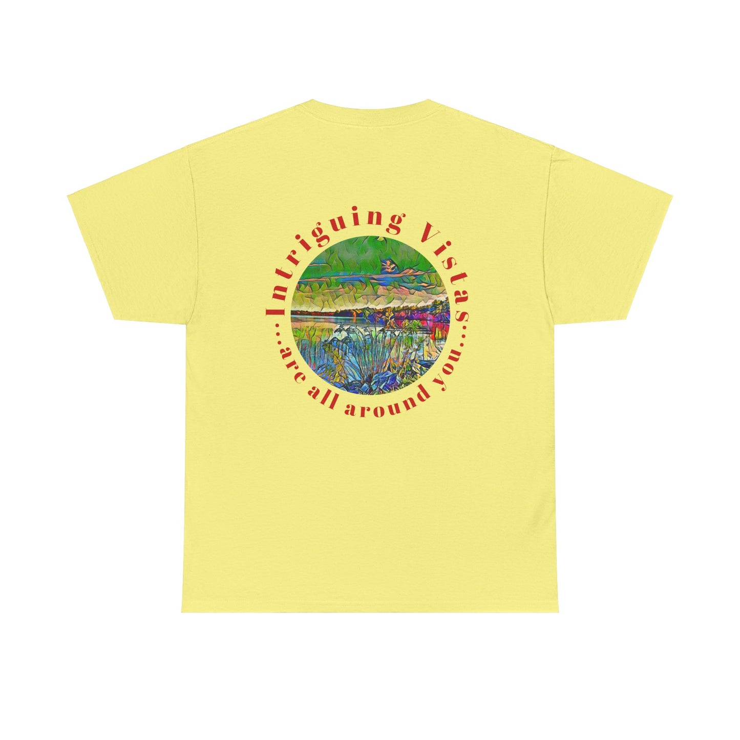Gildan 5000 Unisex Adult Heavy Cotton Tee Available In Multiple Colors from the Scenery Series at Intriguing Vistas