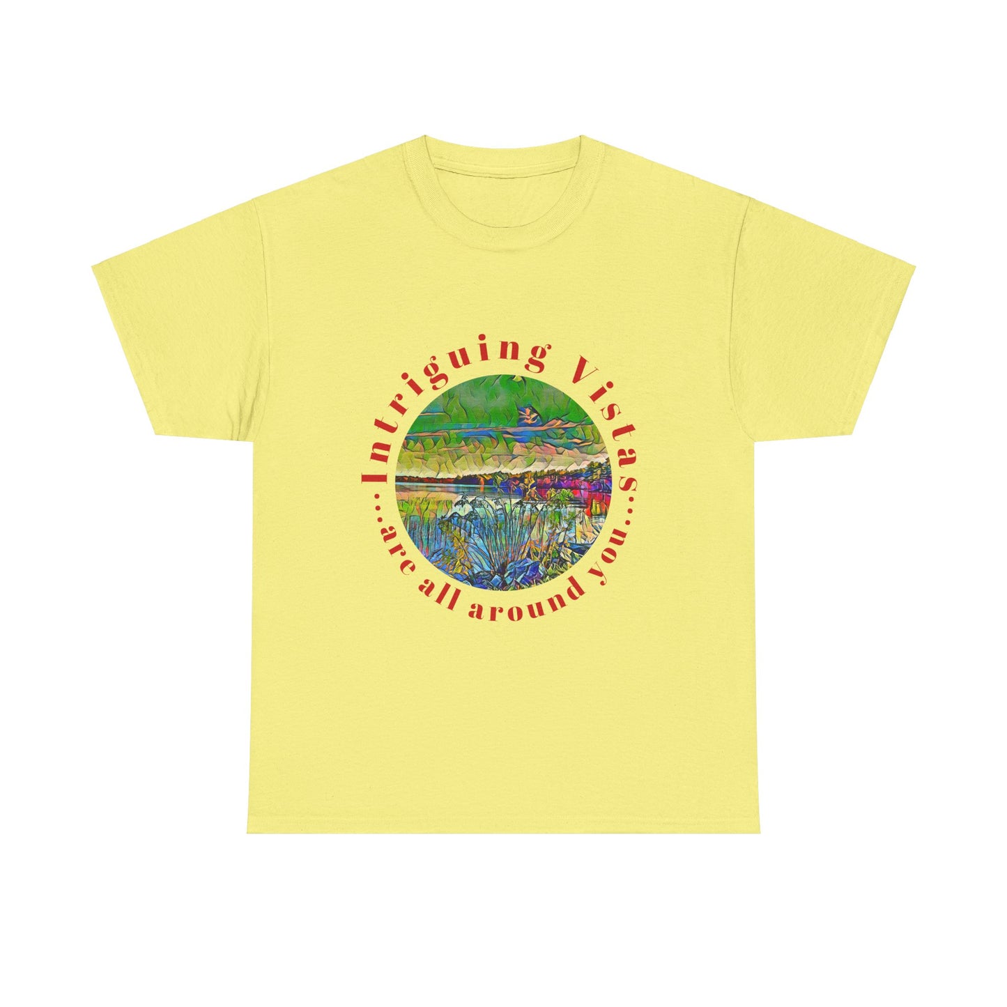 Gildan 5000 Unisex Adult Heavy Cotton Tee Available In Multiple Colors from the Scenery Series at Intriguing Vistas