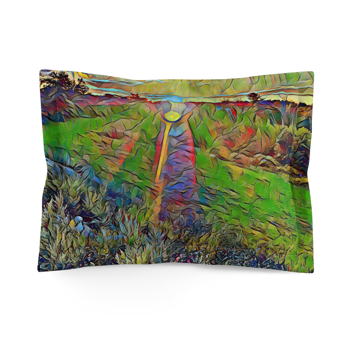 Custom Pillow Sham From The Sunset Series at Intriguing Vistas