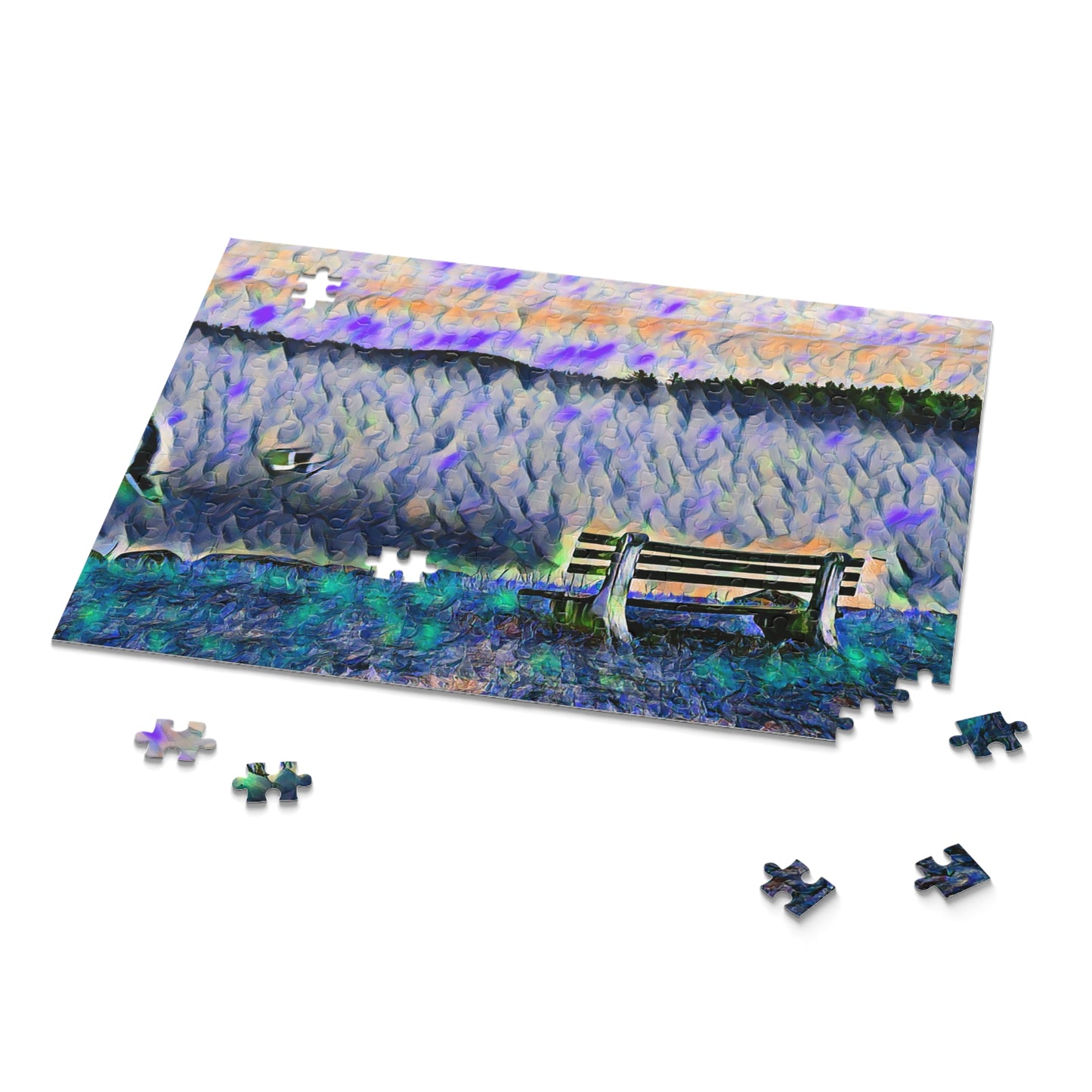 Custom Jigsaw Puzzle Available in Three Sizes from the Scenery Series at Intriguing Vistas