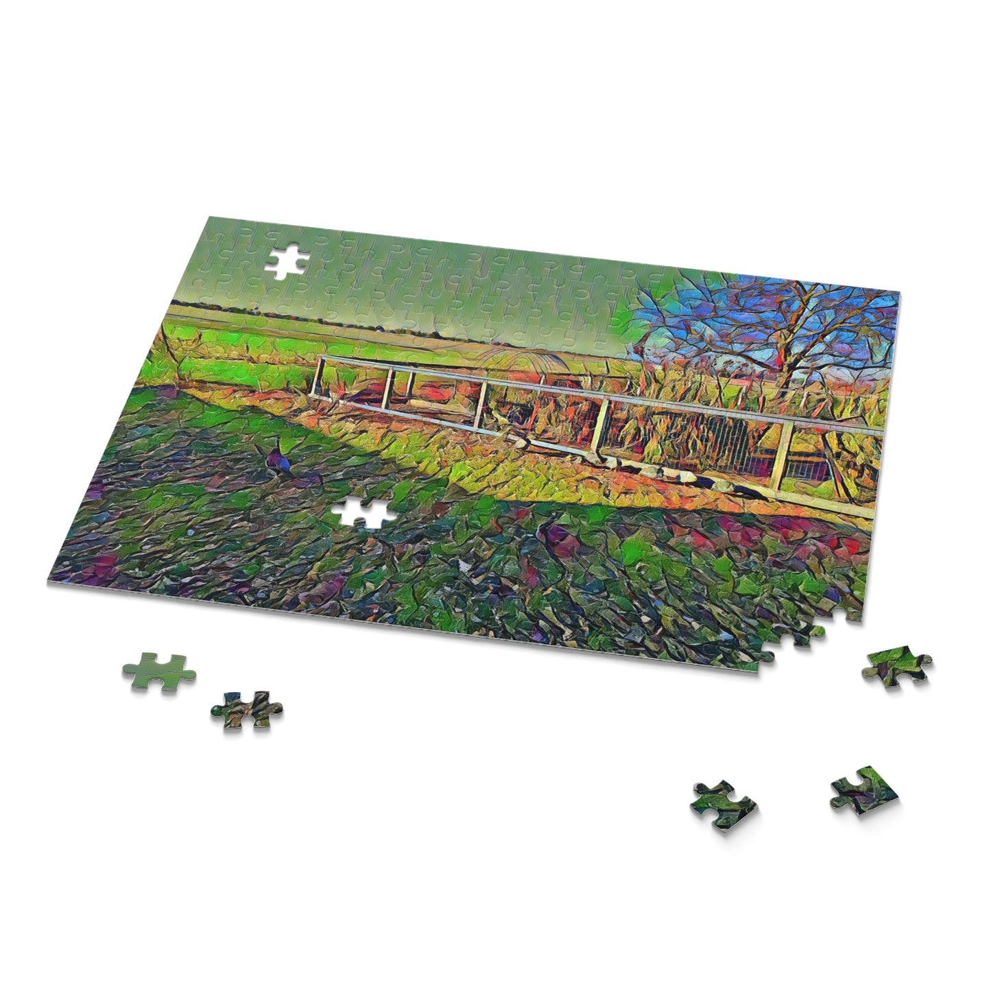 Jigsaw Puzzle Available in Three Sizes for All Ages and Skill Levels!
