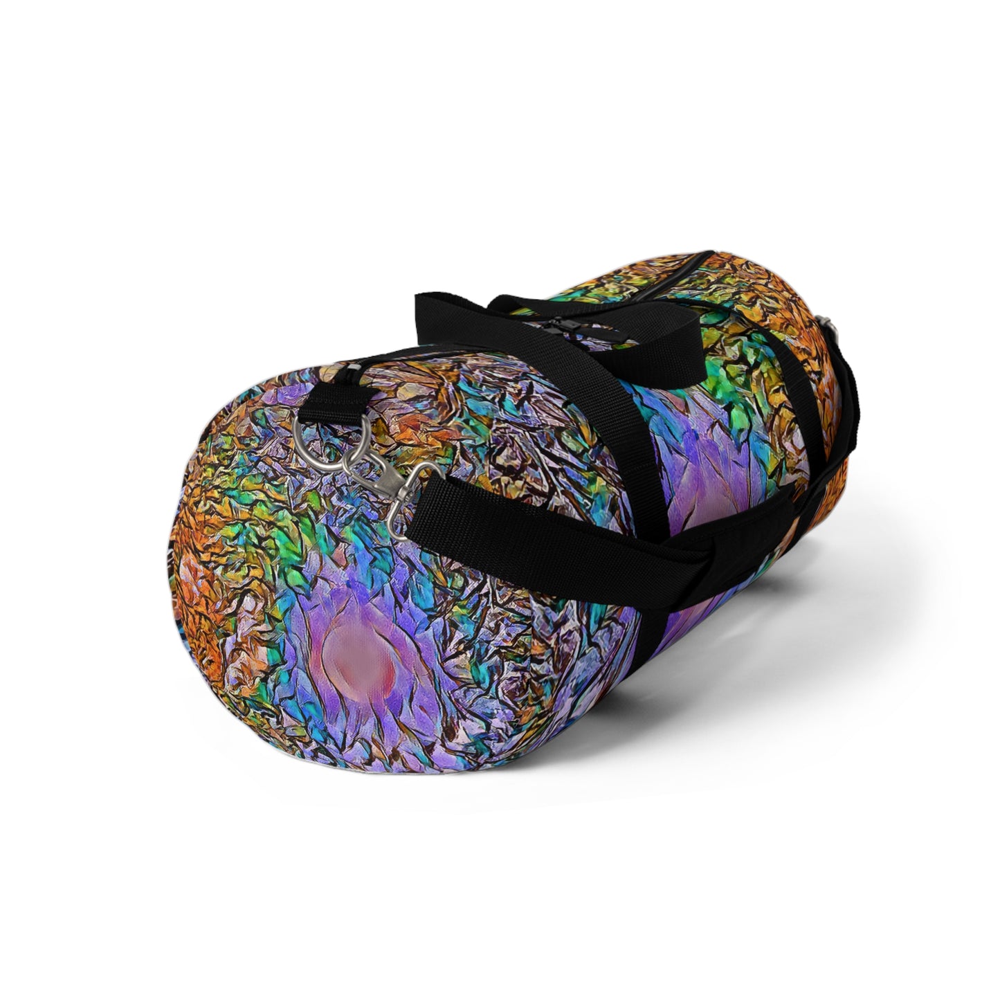 Custom Duffel Bag available in two sizes from the Night Sky Series at Intriguing Vistas