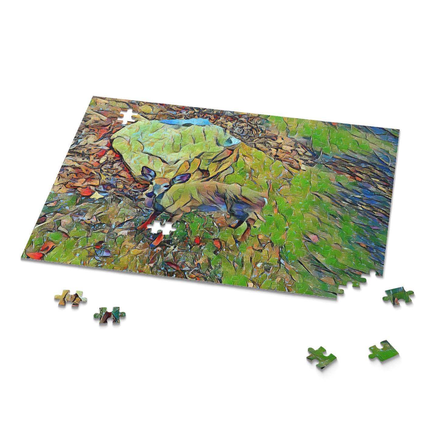 Jigsaw Puzzle Available in Three Sizes for All Ages and Skill Levels!