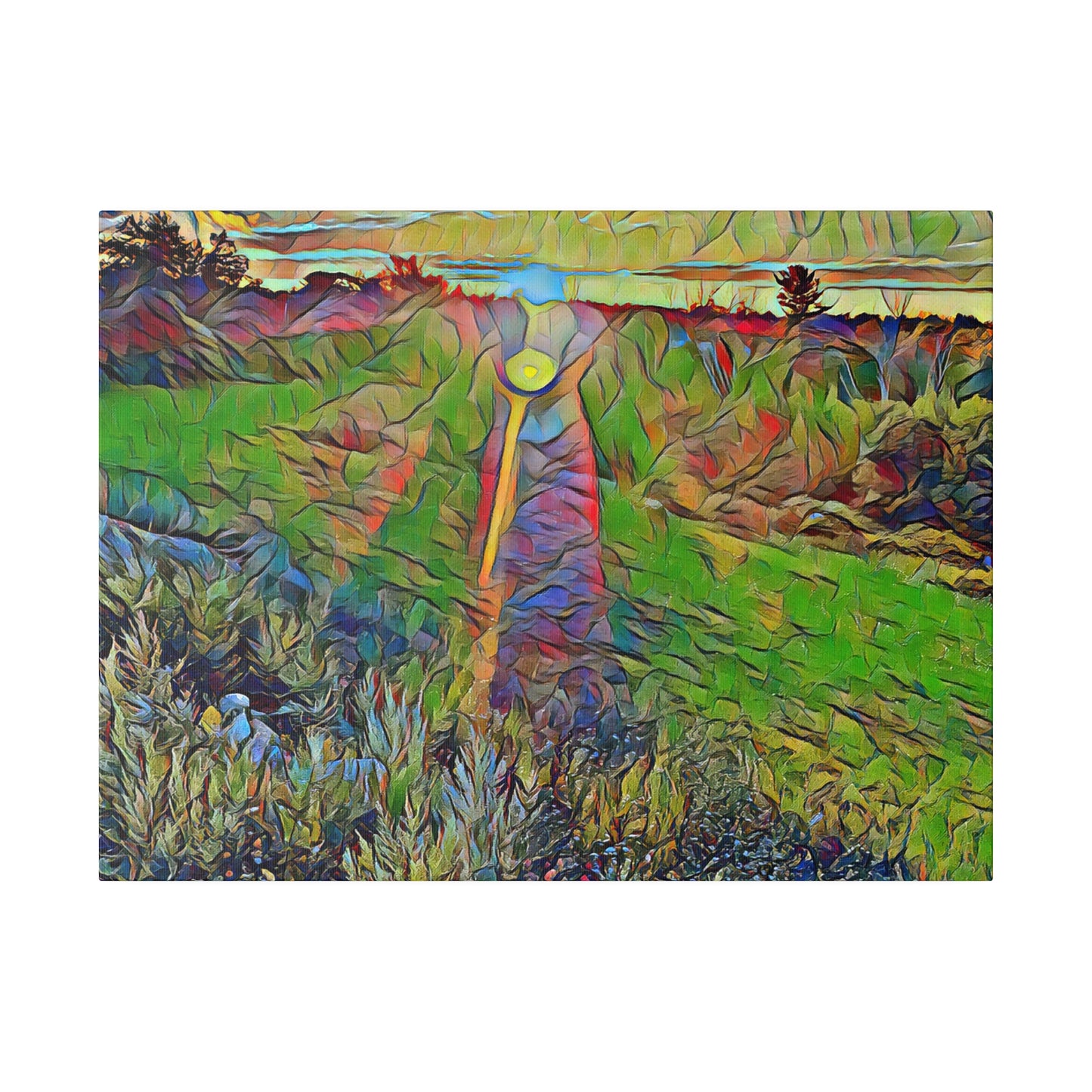 Canvas Print in Multiple Landscape Sizes from the Sunset Series at Intriguing Vistas