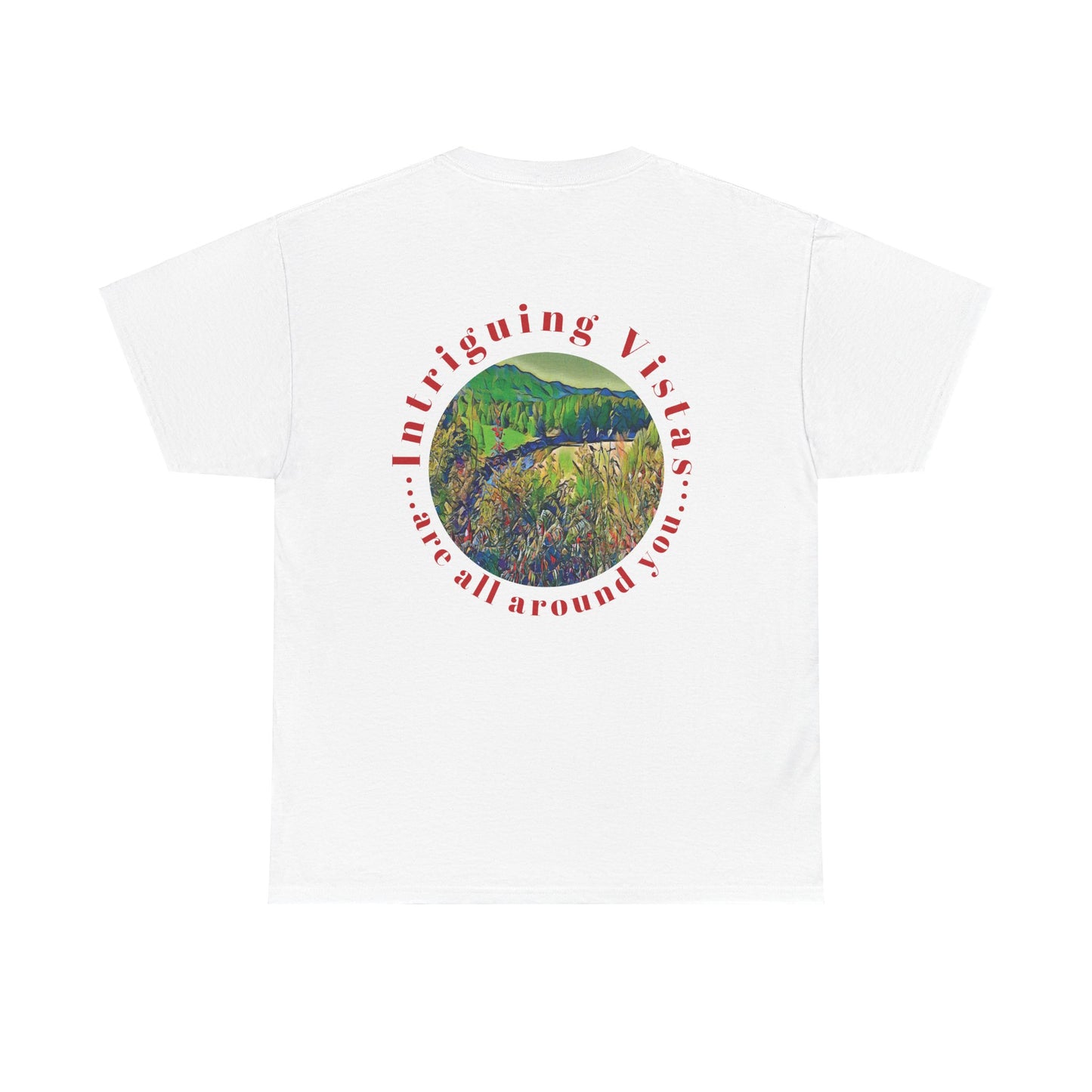 Gildan 5000 Unisex Adult Heavy Cotton Tee Available In Multiple Colors from the Scenery Series at Intriguing Vistas