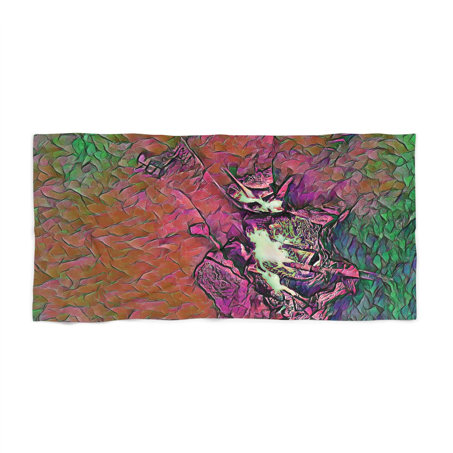 Custom Beach Towel available in two sizes from the Scenery Series at Intriguing Vistas