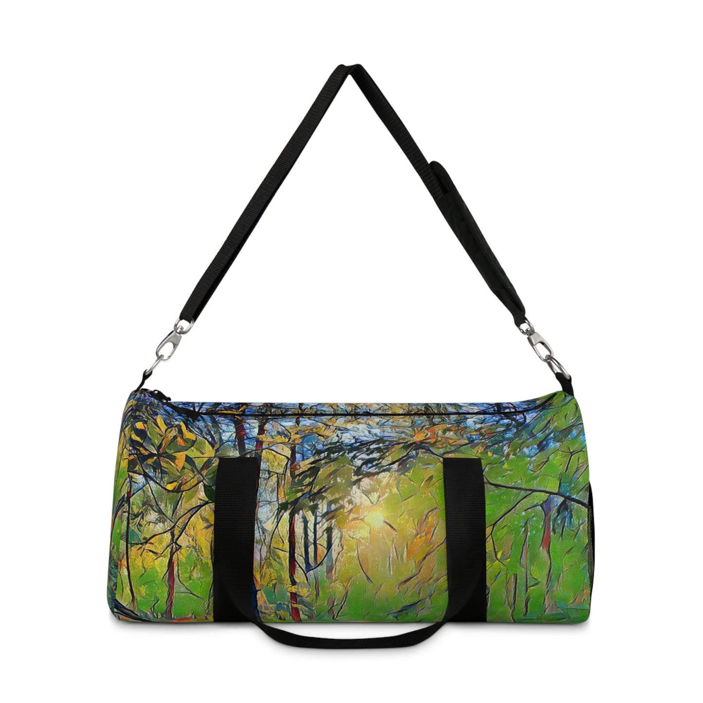 Custom Duffel Bag available in two sizes from the Scenery Series at Intriguing Vistas