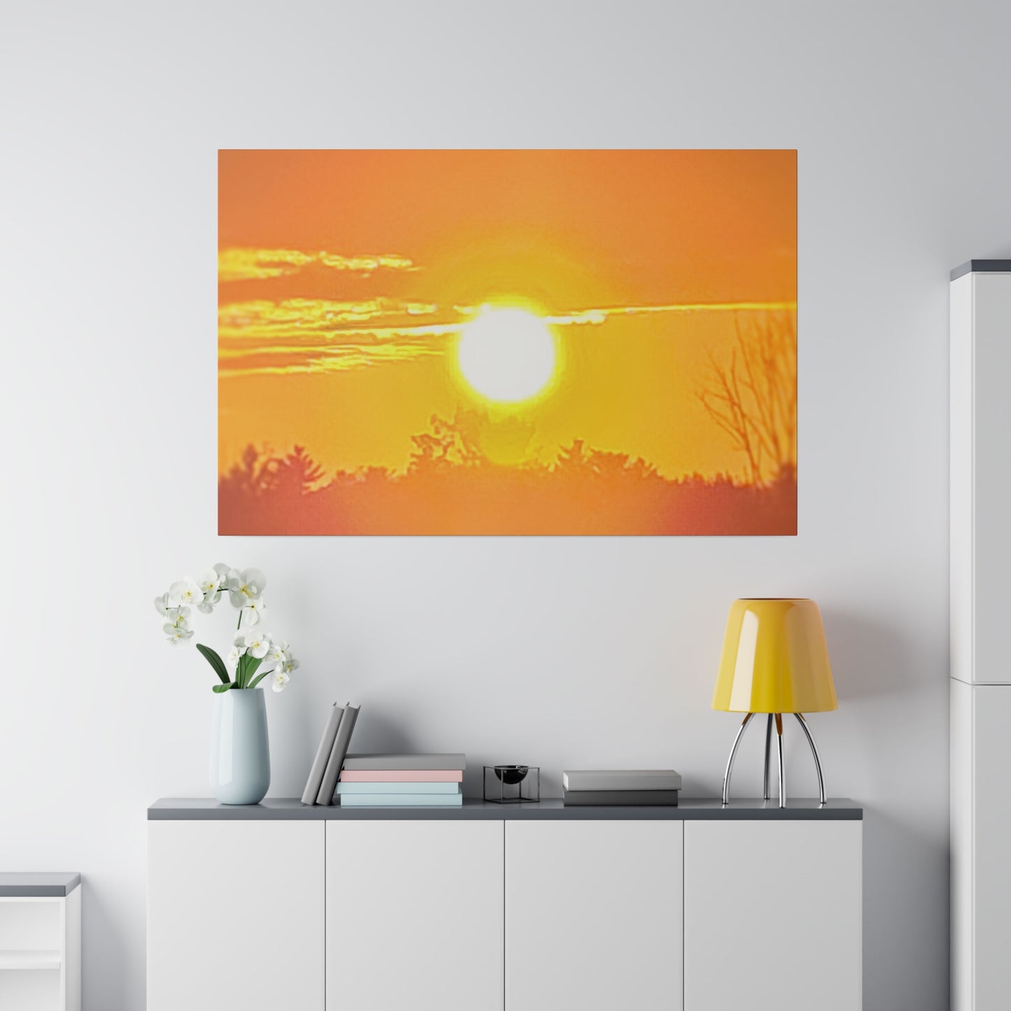 Canvas Print in Multiple Landscape Sizes from the Sunset Series at Intriguing Vistas