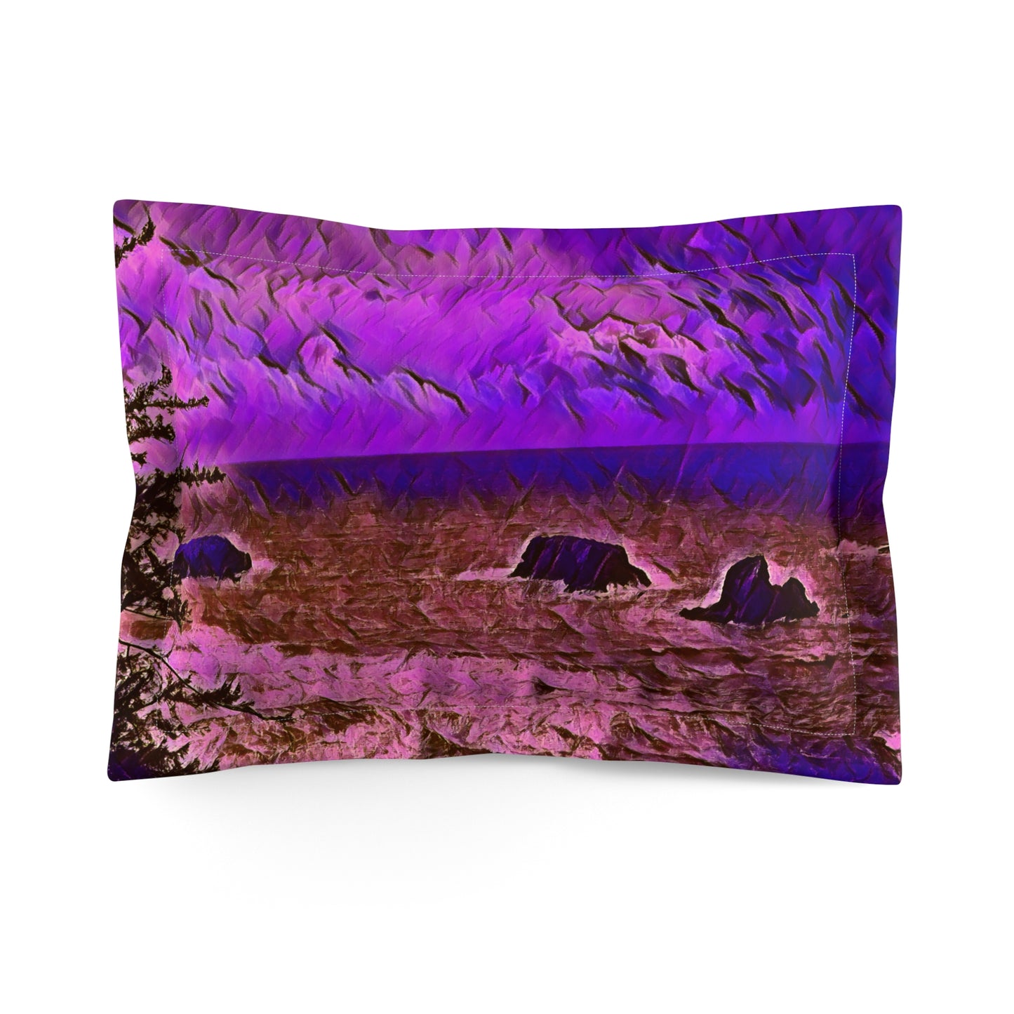 Custom Pillow Sham From The Scenery Series at Intriguing Vistas