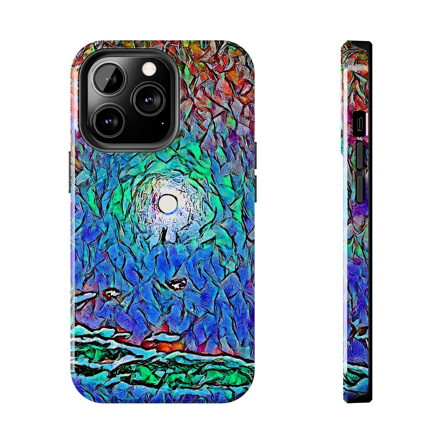 Custom Tough Phone Case for iPhone & Samsung From The Night Sky Series at Intriguing Vistas