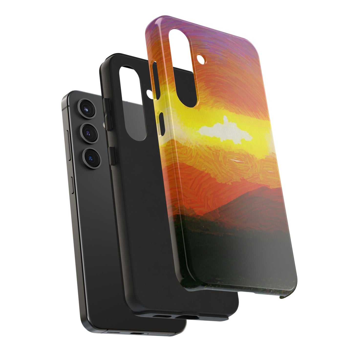 Custom Tough Phone Case for iPhone & Samsung From The Sunset Series at Intriguing Vistas