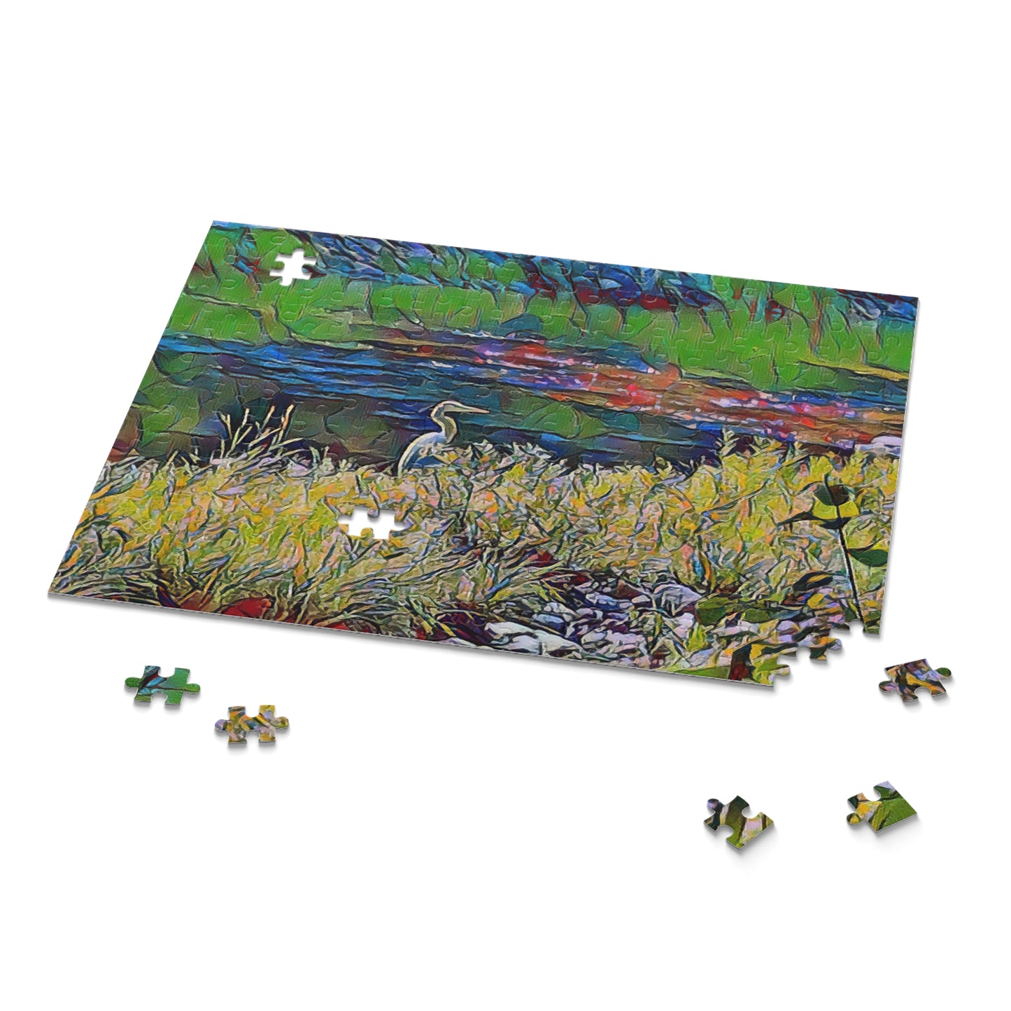 Custom Jigsaw Puzzle Available in Three Sizes from the Wildlife Series at Intriguing Vistas