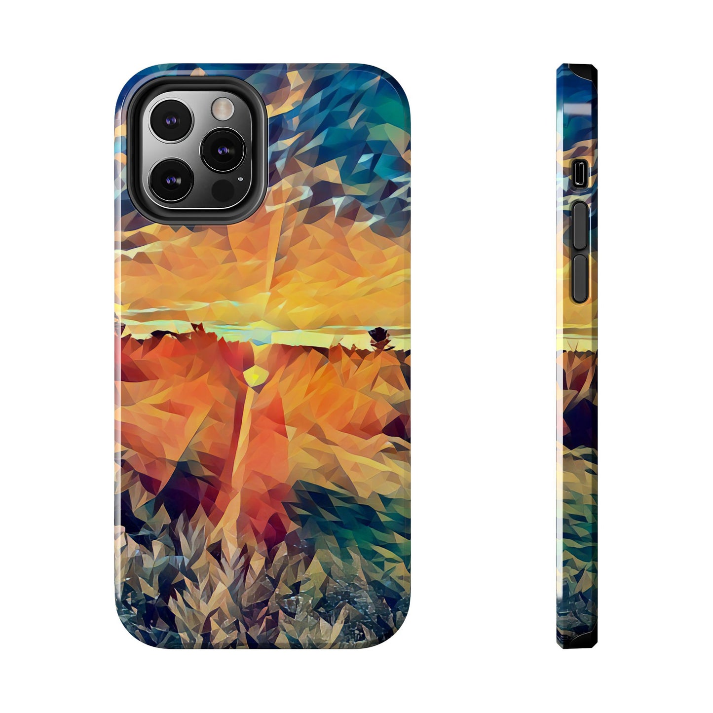 Custom Tough Phone Case for iPhone & Samsung From The Sunset Series at Intriguing Vistas