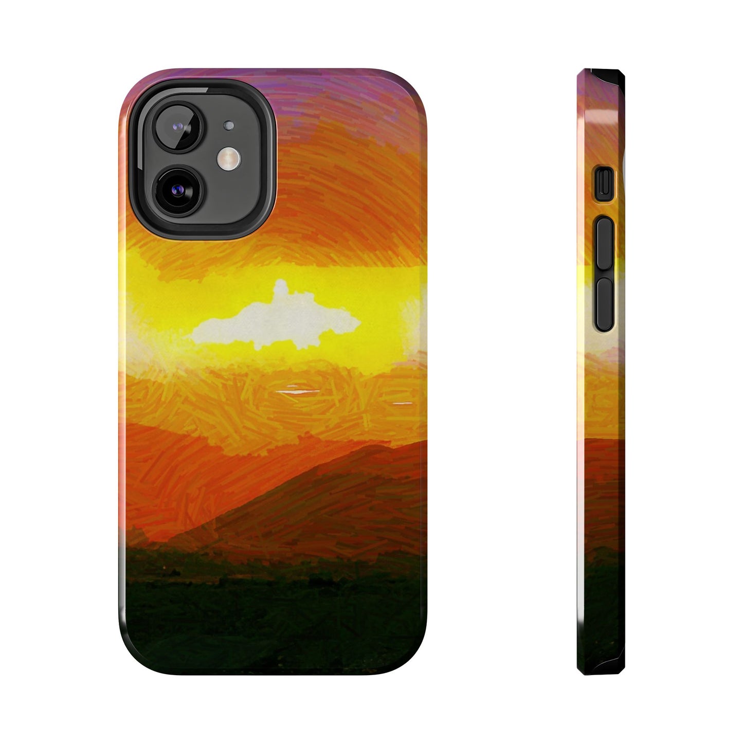 Custom Tough Phone Case for iPhone & Samsung From The Sunset Series at Intriguing Vistas