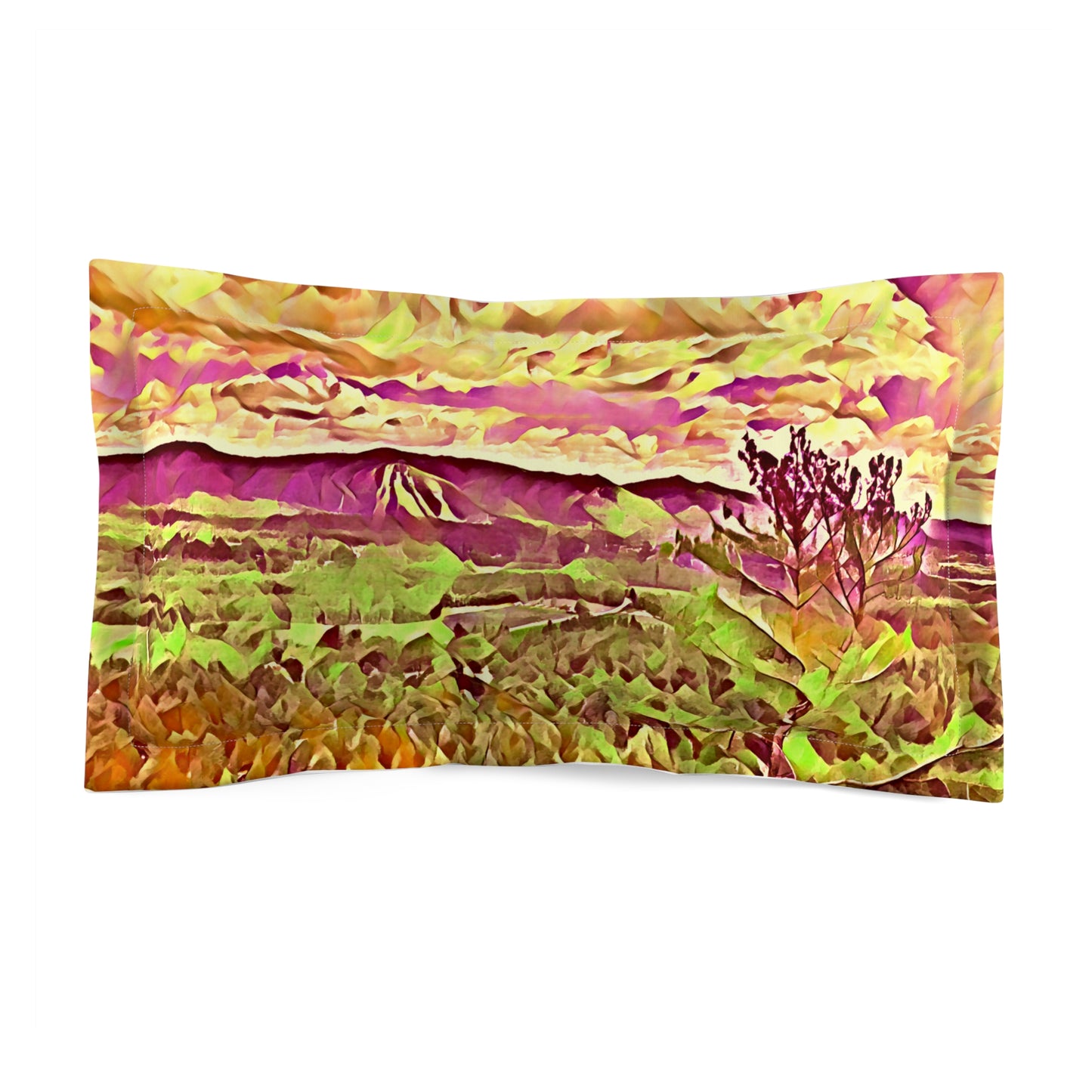 Custom Pillow Sham From The Scenery Series at Intriguing Vistas