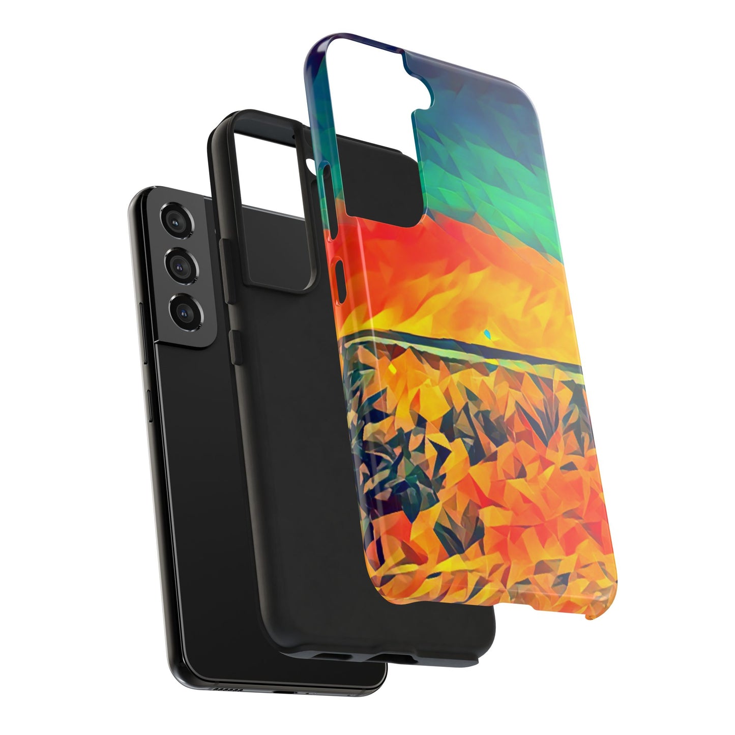 Custom Tough Phone Case for iPhone & Samsung From The Night Sky Series at Intriguing Vistas