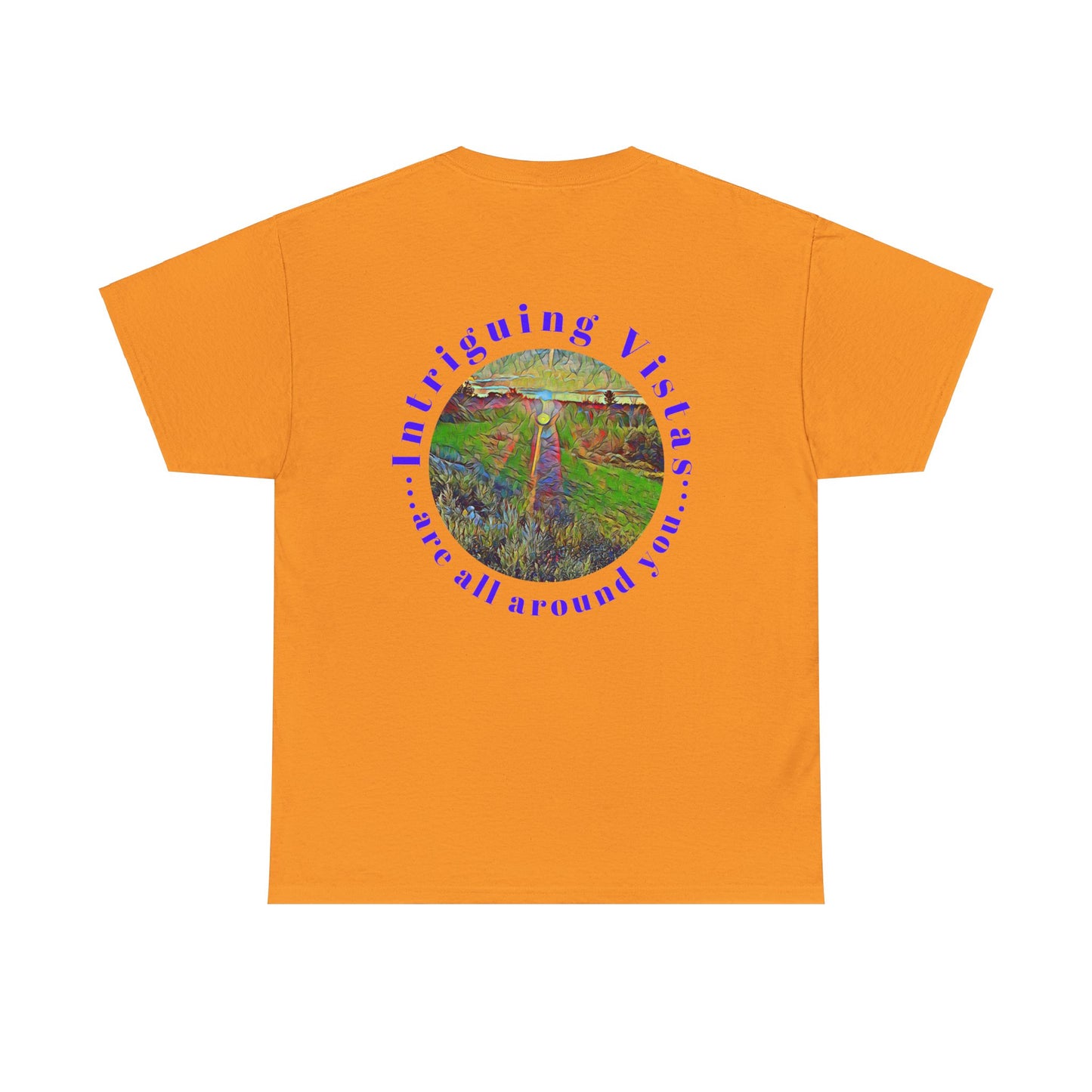 Gildan 5000 Unisex Adult Heavy Cotton Tee Available In Multiple Colors from the Scenery Series at Intriguing Vistas