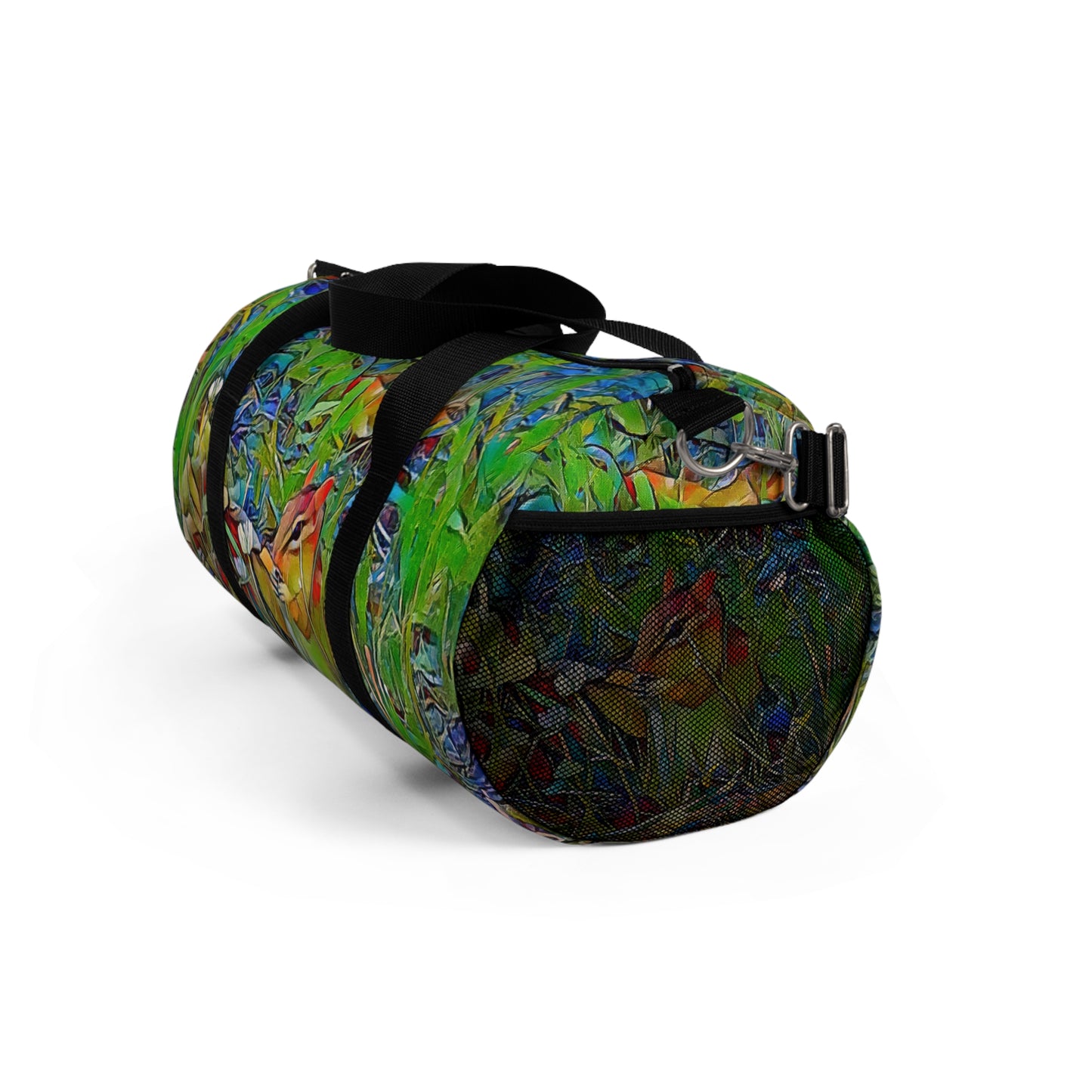 Custom Duffel Bag available in two sizes from the Wildlife Series at Intriguing Vistas