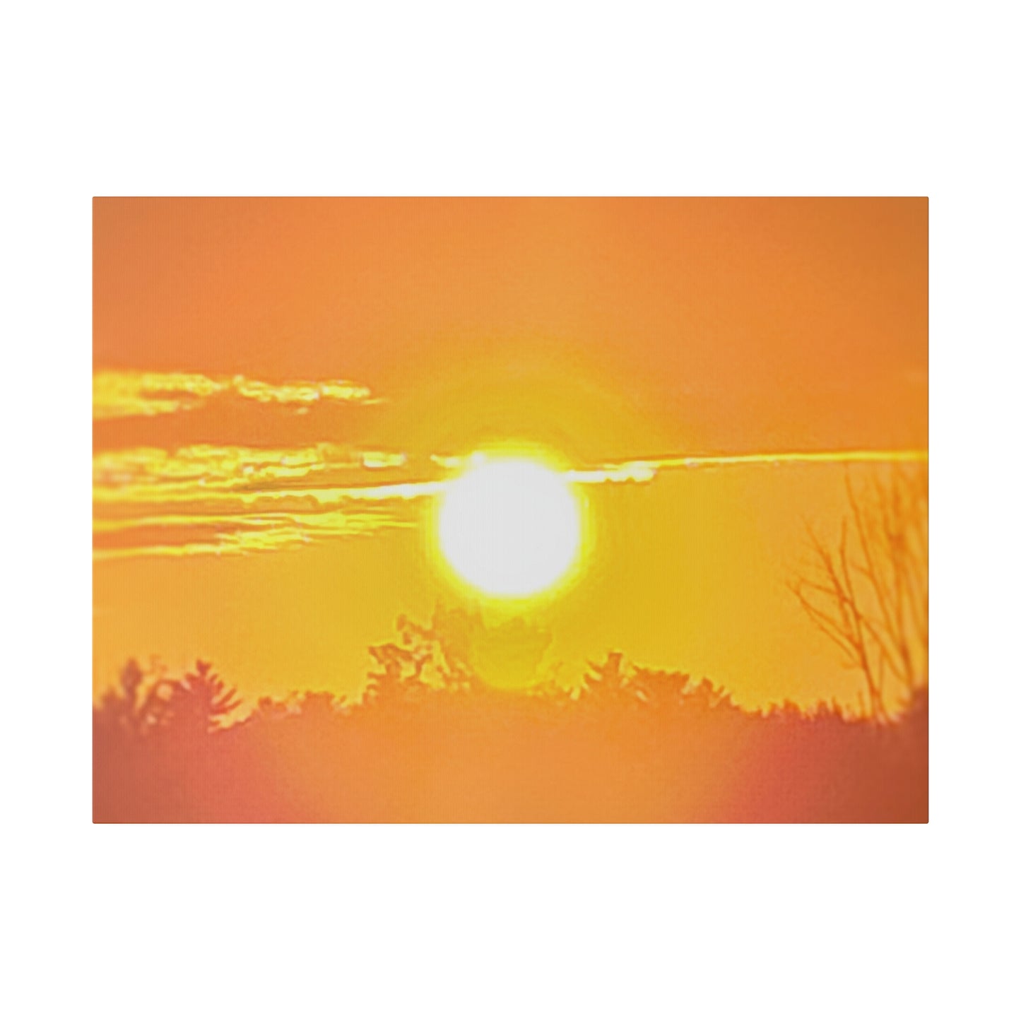 Canvas Print in Multiple Landscape Sizes from the Sunset Series at Intriguing Vistas