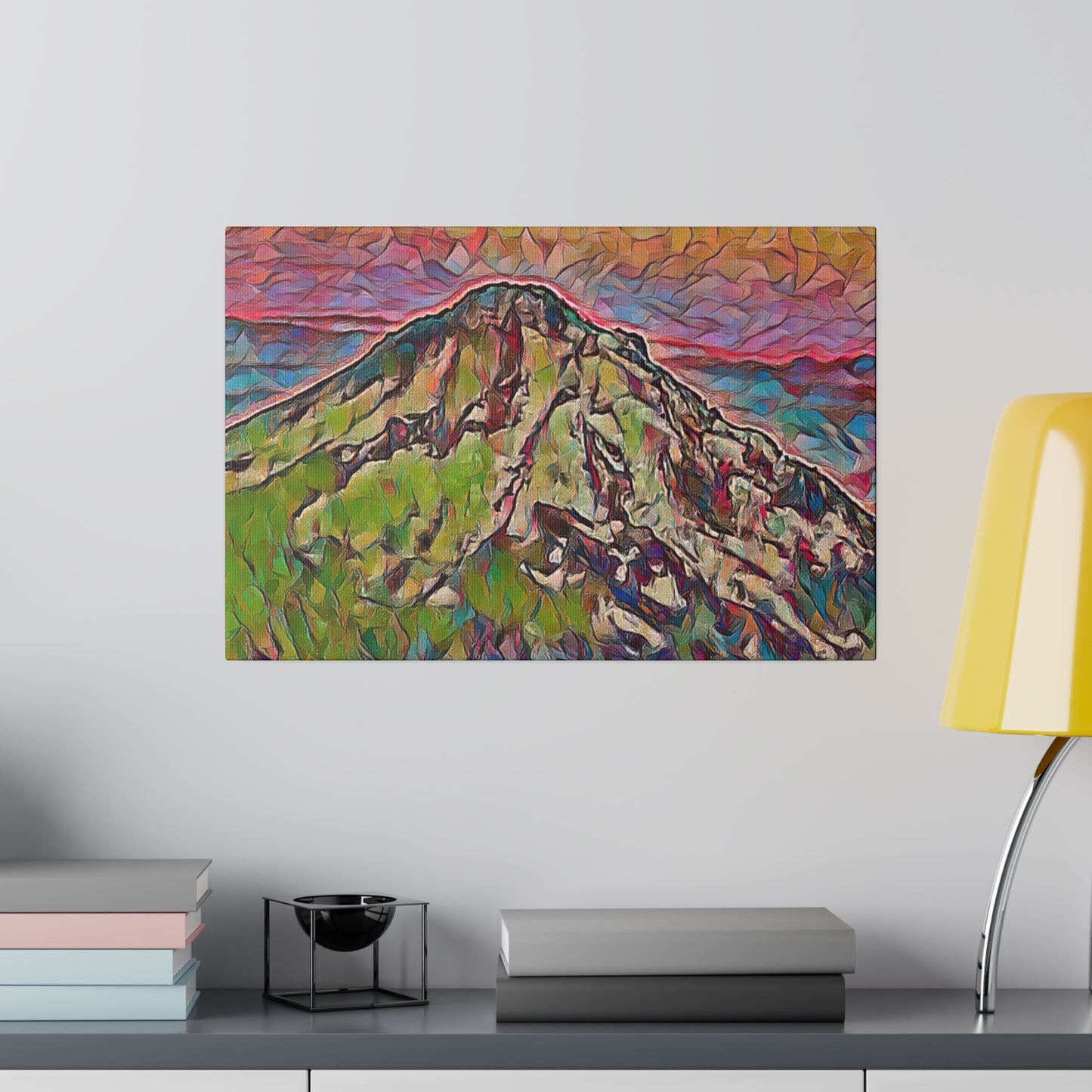 Canvas Print - Mt Hood in Pastel