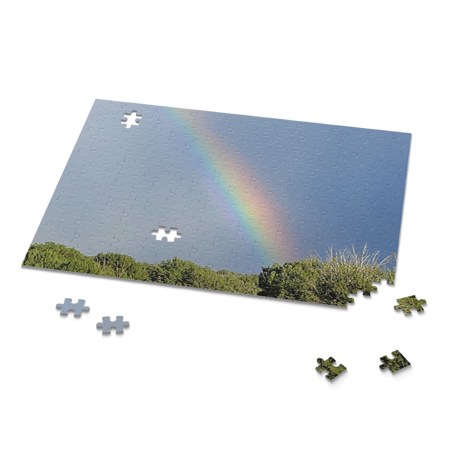 Custom Jigsaw Puzzle Available in Three Sizes from the Rainbow Series at Intriguing Vistas