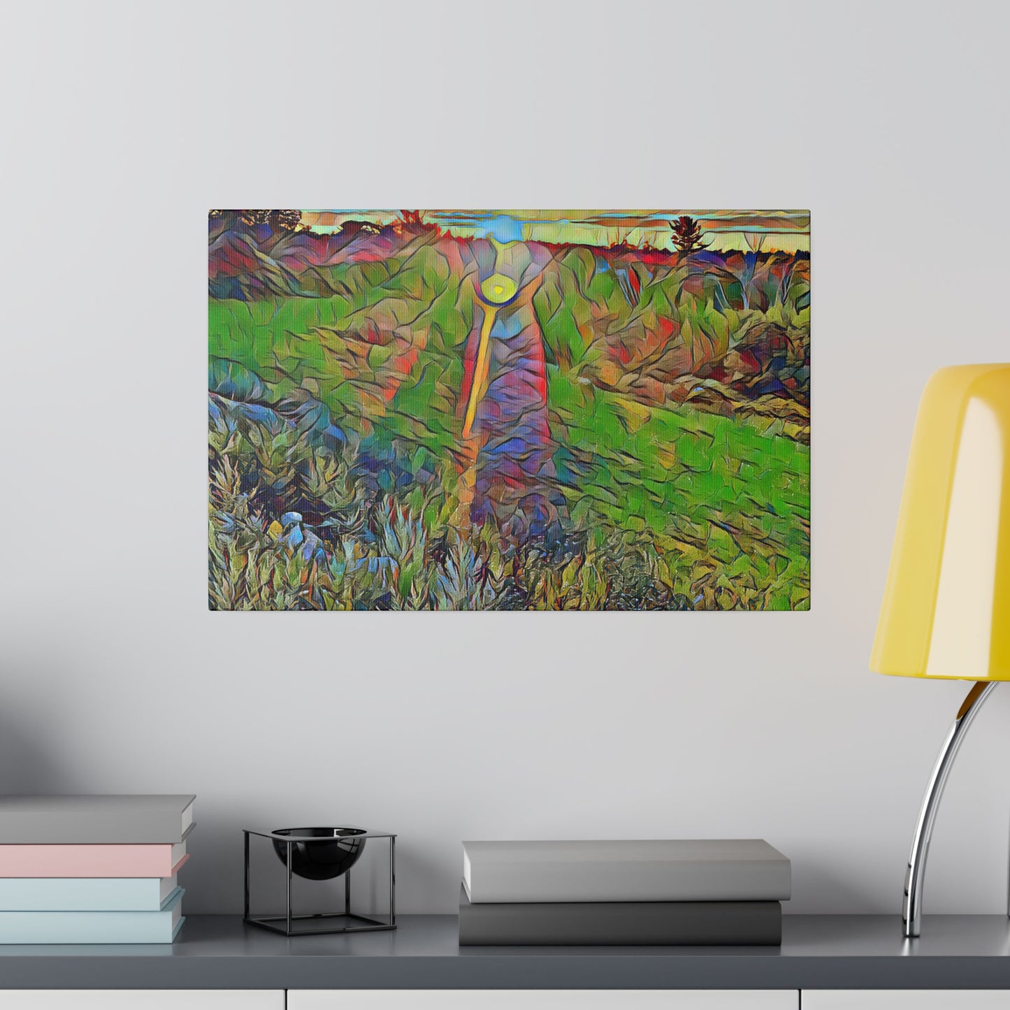 Canvas Print - Sunset in Pastel