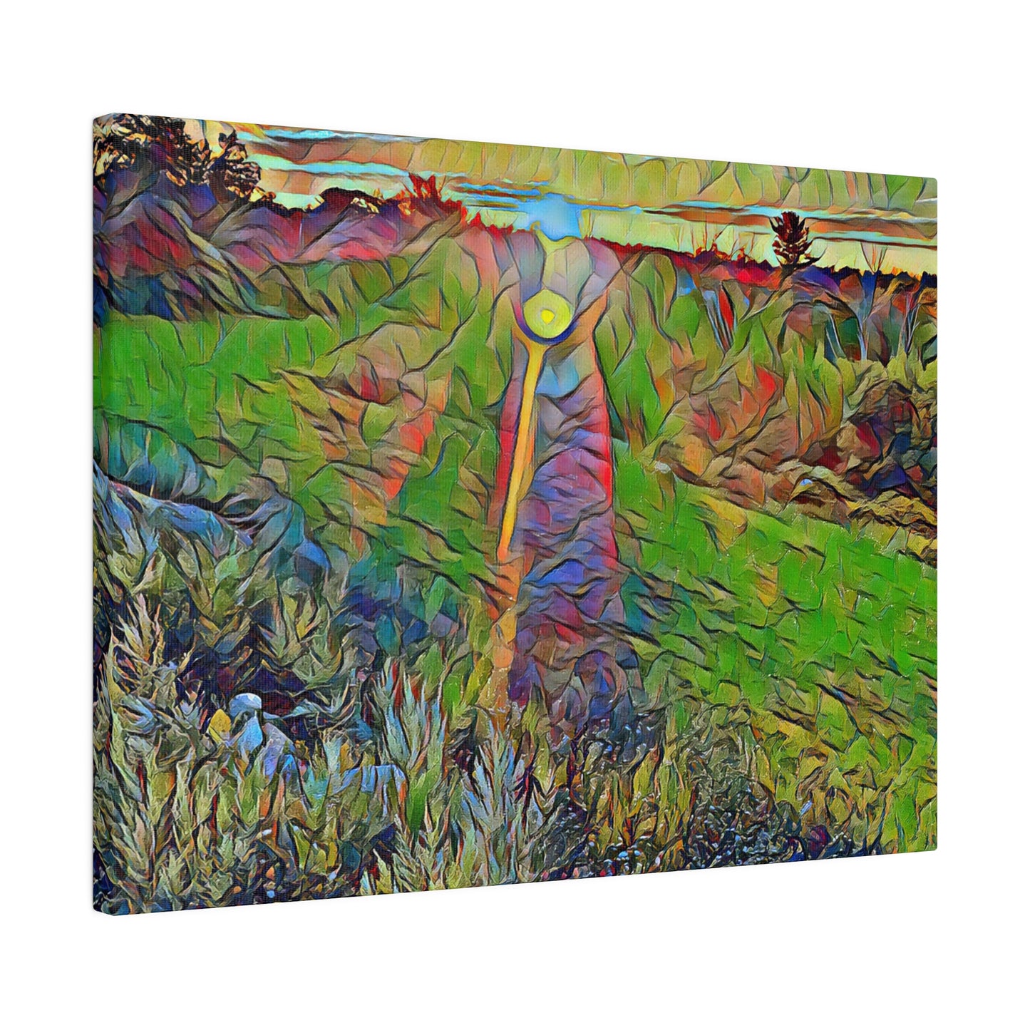 Canvas Print in Multiple Landscape Sizes from the Sunset Series at Intriguing Vistas