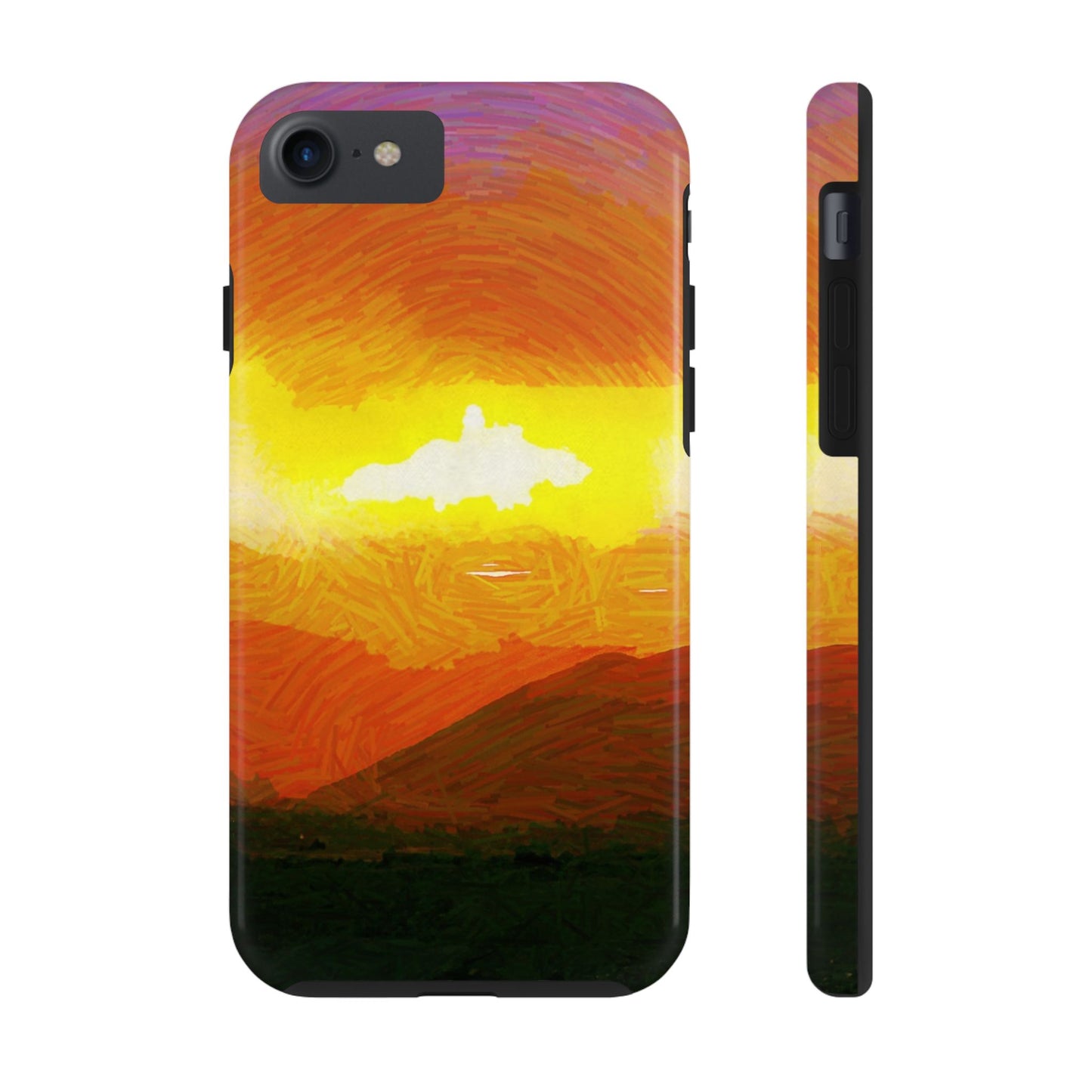 Custom Tough Phone Case for iPhone & Samsung From The Sunset Series at Intriguing Vistas