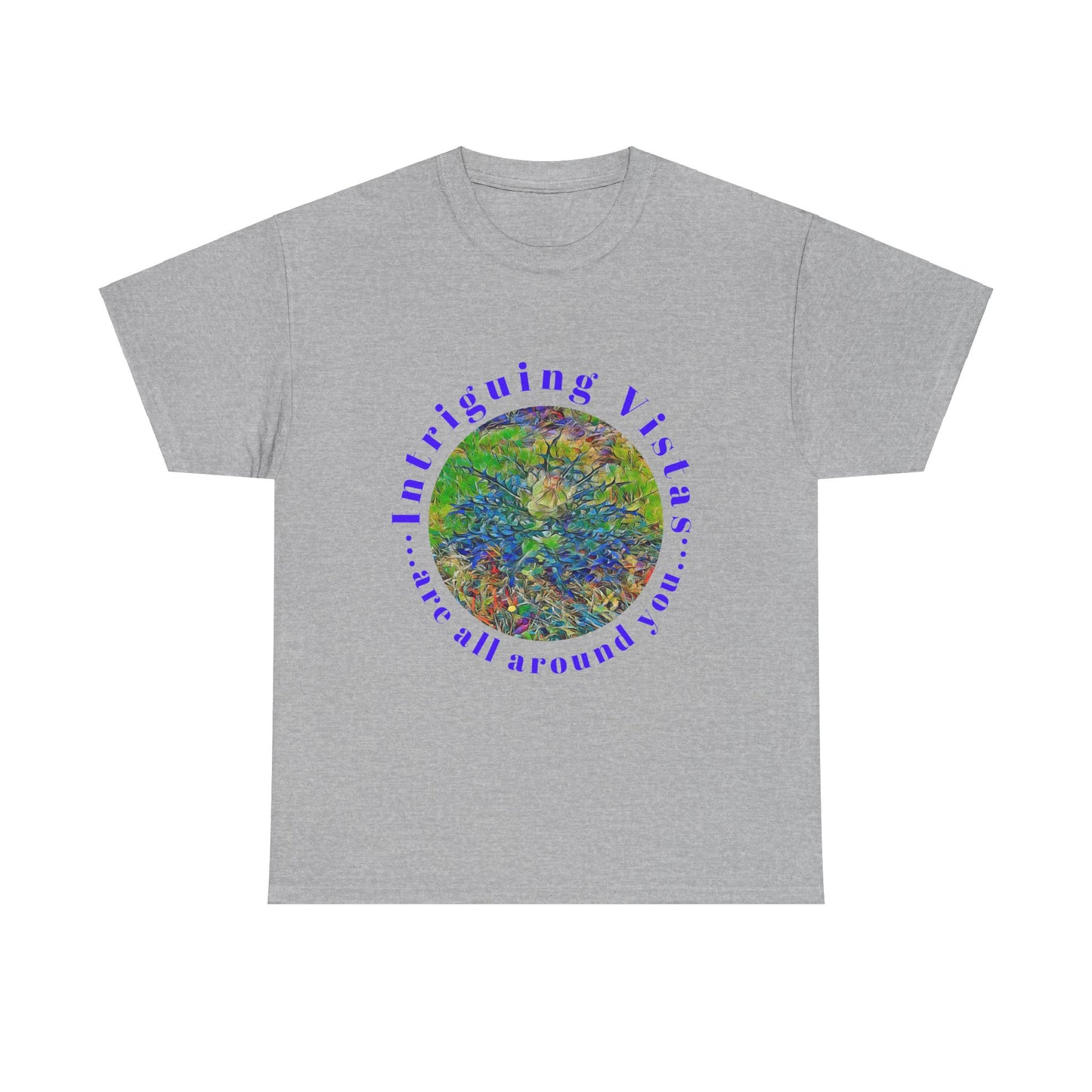 Gildan 5000 Unisex Adult Heavy Cotton Tee Available In Multiple Colors from the Scenery Series at Intriguing Vistas