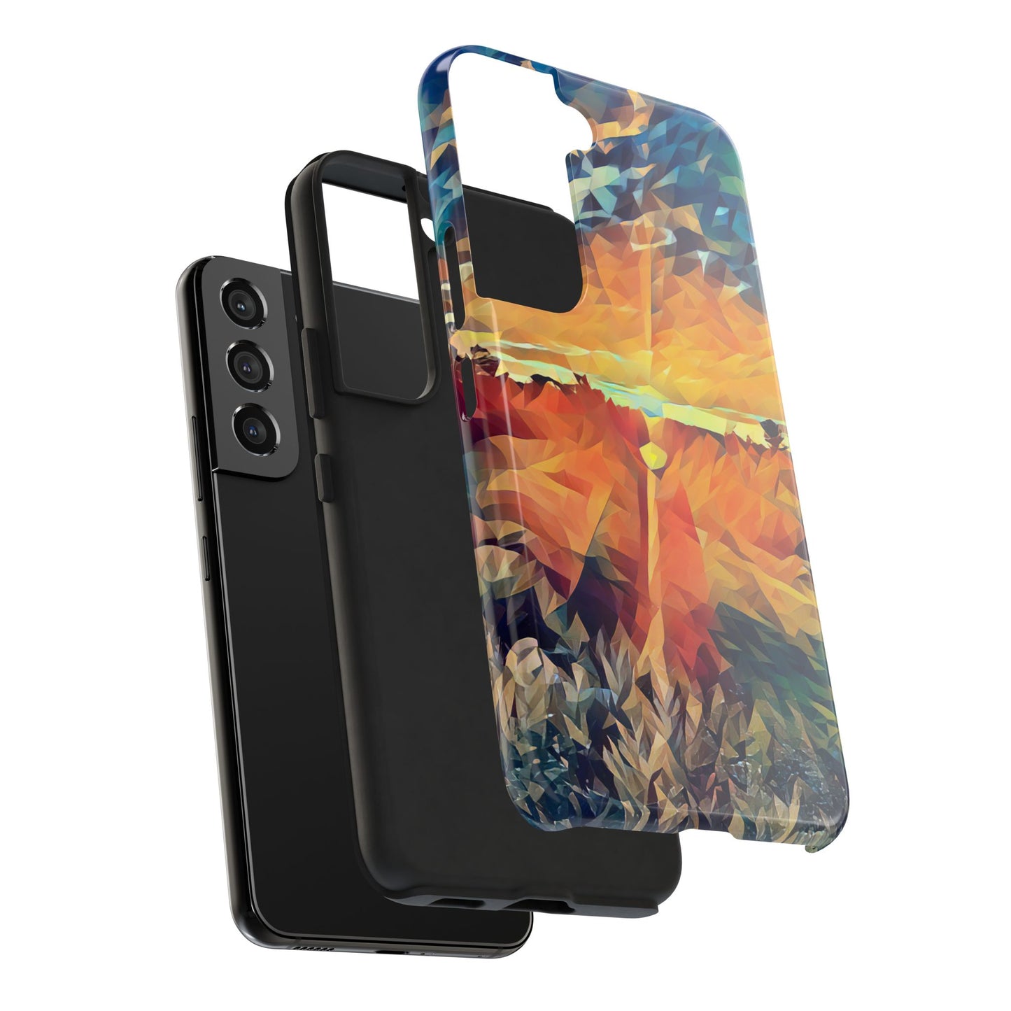 Custom Tough Phone Case for iPhone & Samsung From The Sunset Series at Intriguing Vistas