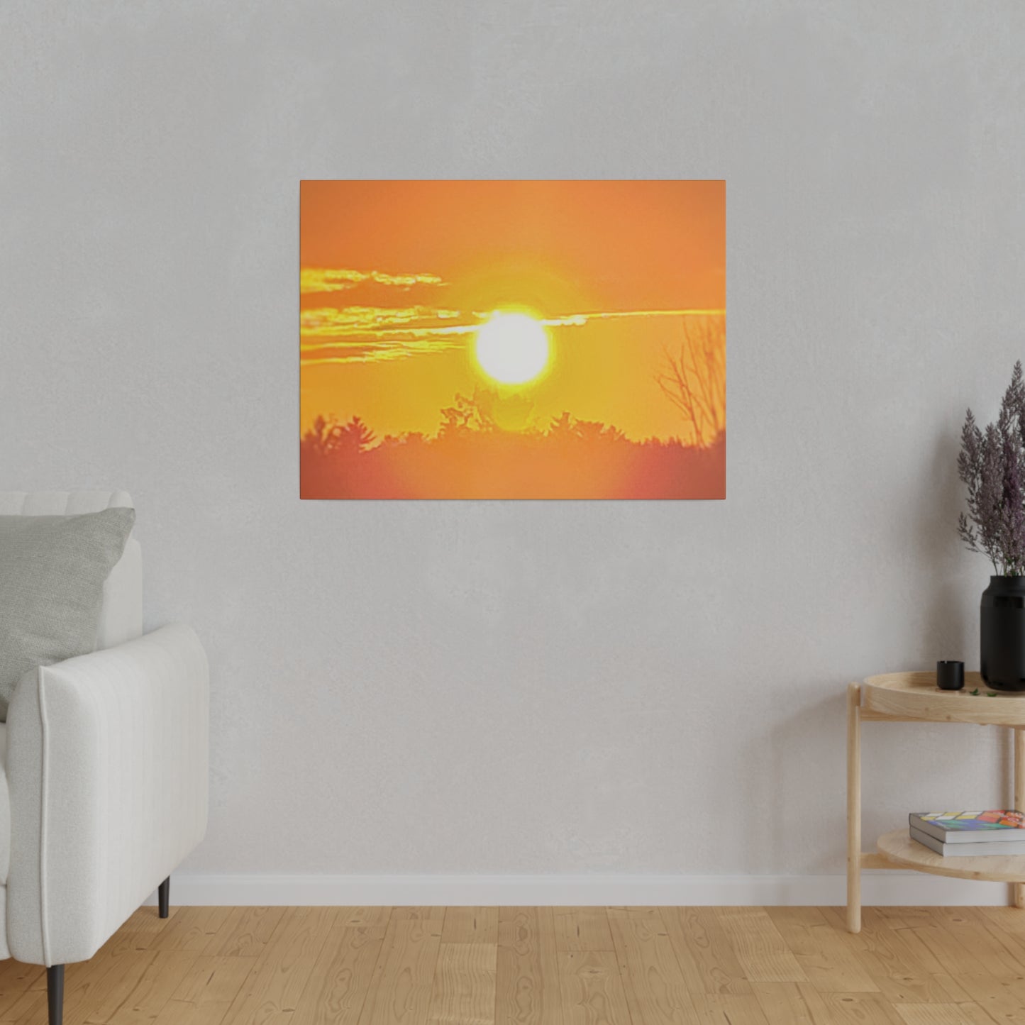 Canvas Print in Multiple Landscape Sizes from the Sunset Series at Intriguing Vistas