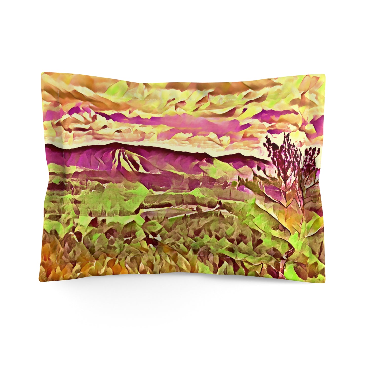 Custom Pillow Sham From The Scenery Series at Intriguing Vistas