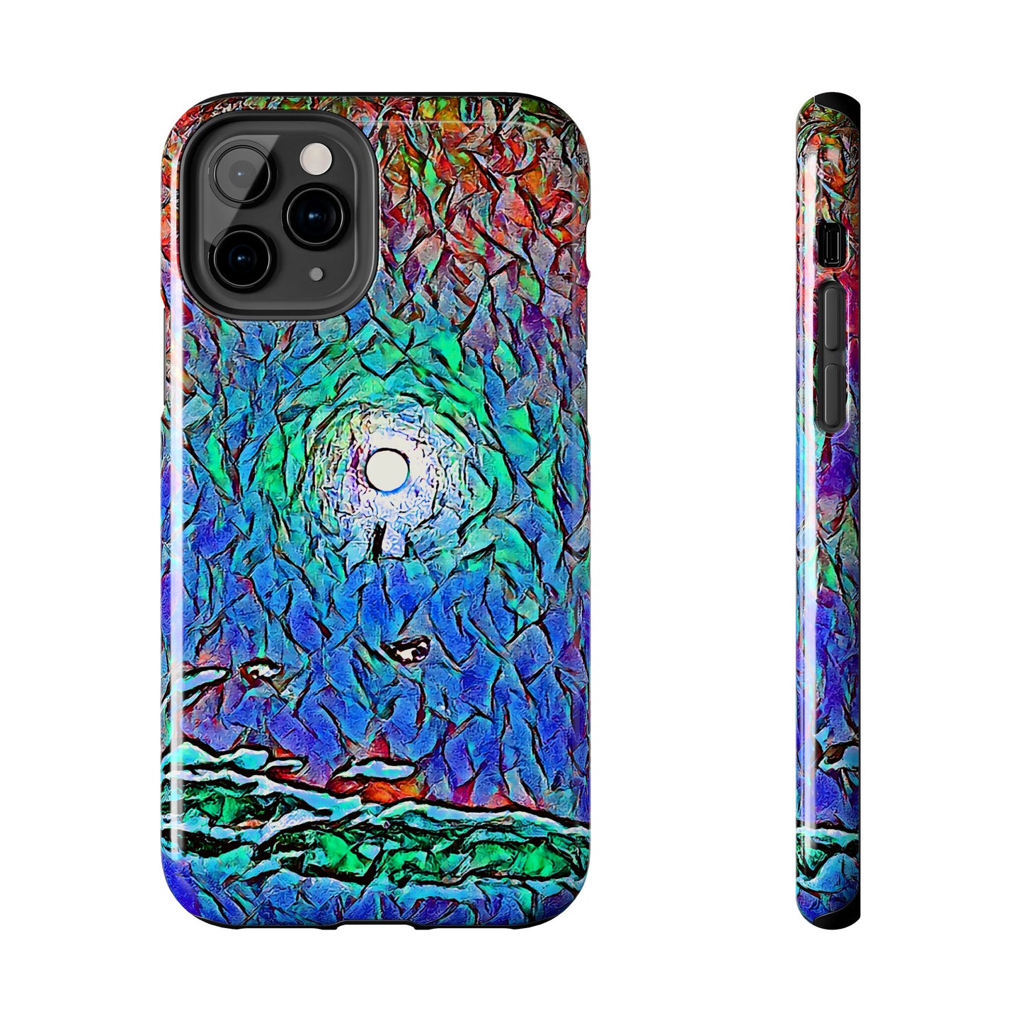 Custom Tough Phone Case for iPhone & Samsung From The Night Sky Series at Intriguing Vistas