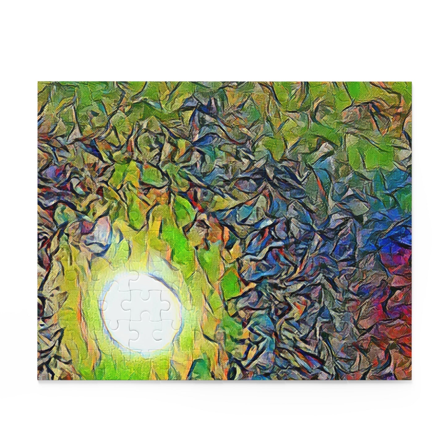 Custom Jigsaw Puzzle Available in Three Sizes from the Night Sky Series at Intriguing Vistas