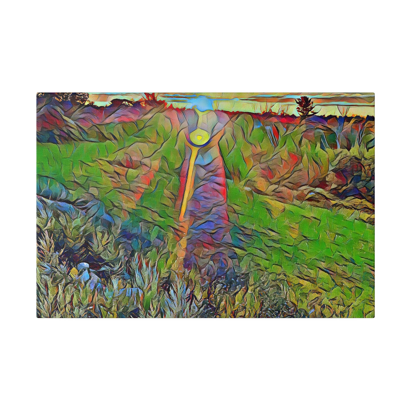 Canvas Print in Multiple Landscape Sizes from the Sunset Series at Intriguing Vistas