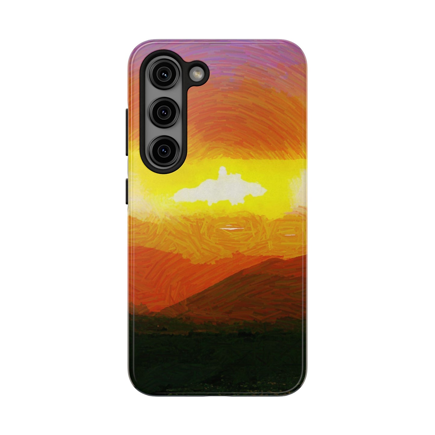 Custom Tough Phone Case for iPhone & Samsung From The Sunset Series at Intriguing Vistas
