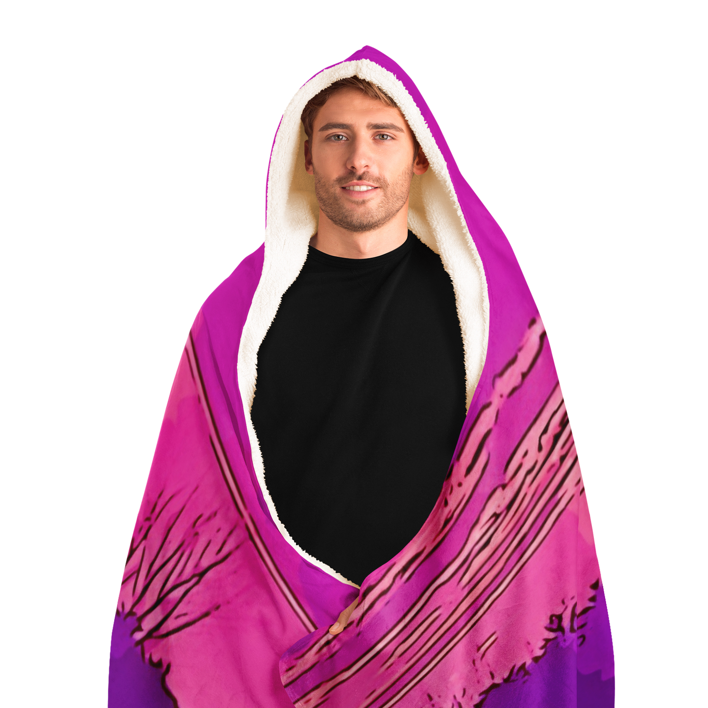 Intriguing Vistas Sunset Series Hooded Blanket