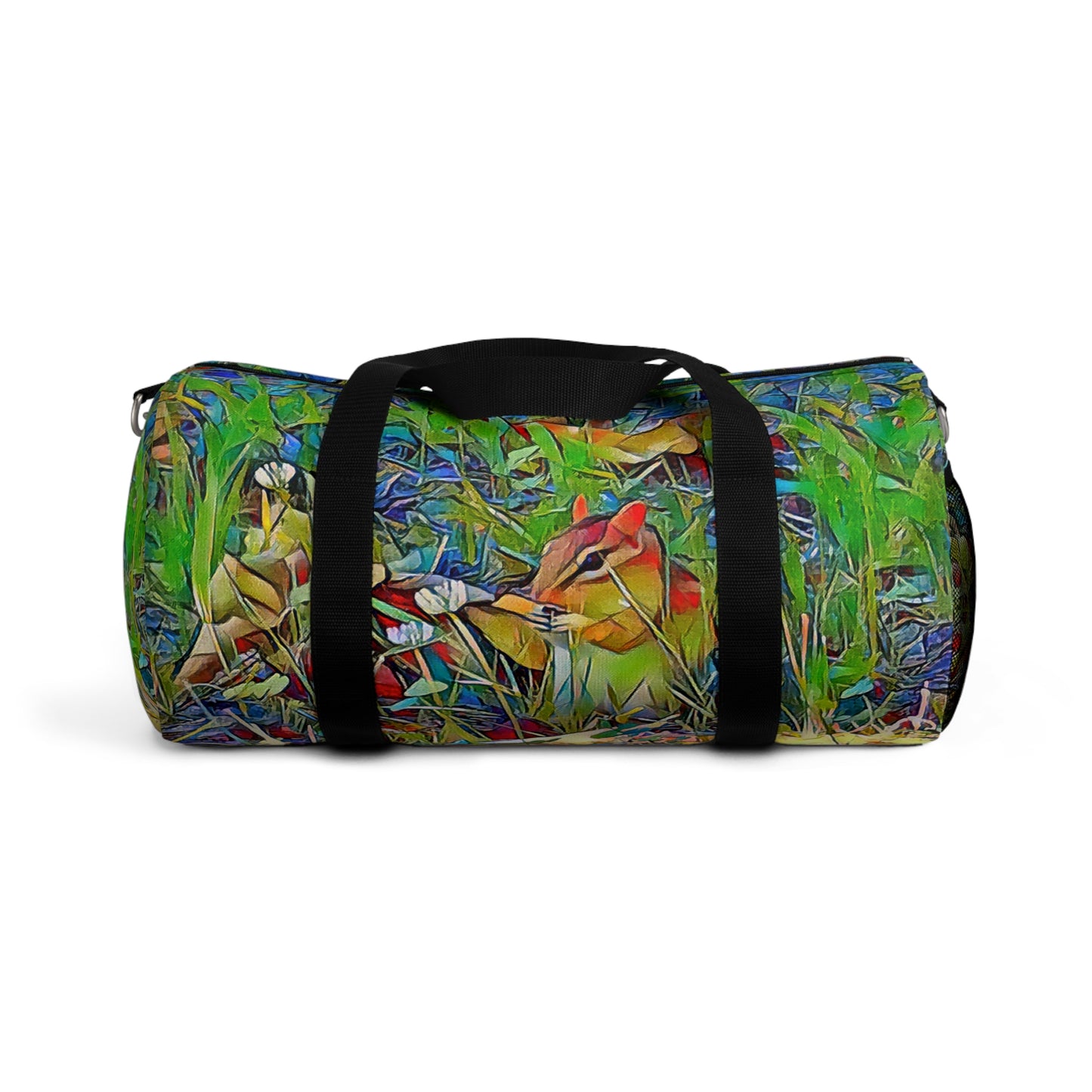Custom Duffel Bag available in two sizes from the Wildlife Series at Intriguing Vistas