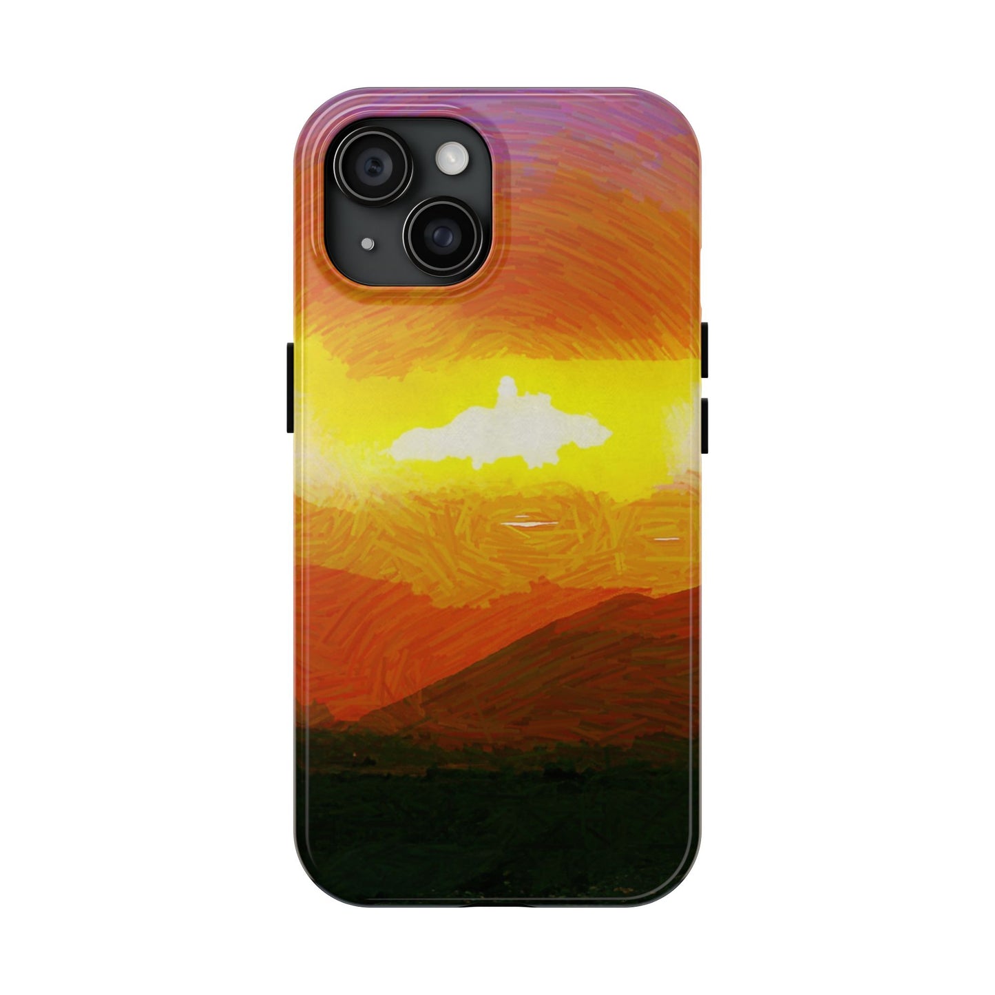 Custom Tough Phone Case for iPhone & Samsung From The Sunset Series at Intriguing Vistas