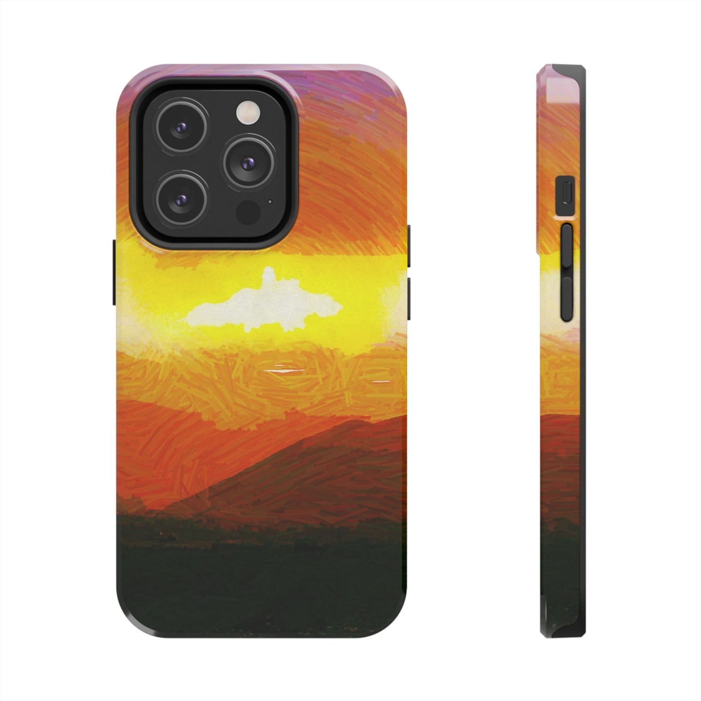 Custom Tough Phone Case for iPhone & Samsung From The Sunset Series at Intriguing Vistas