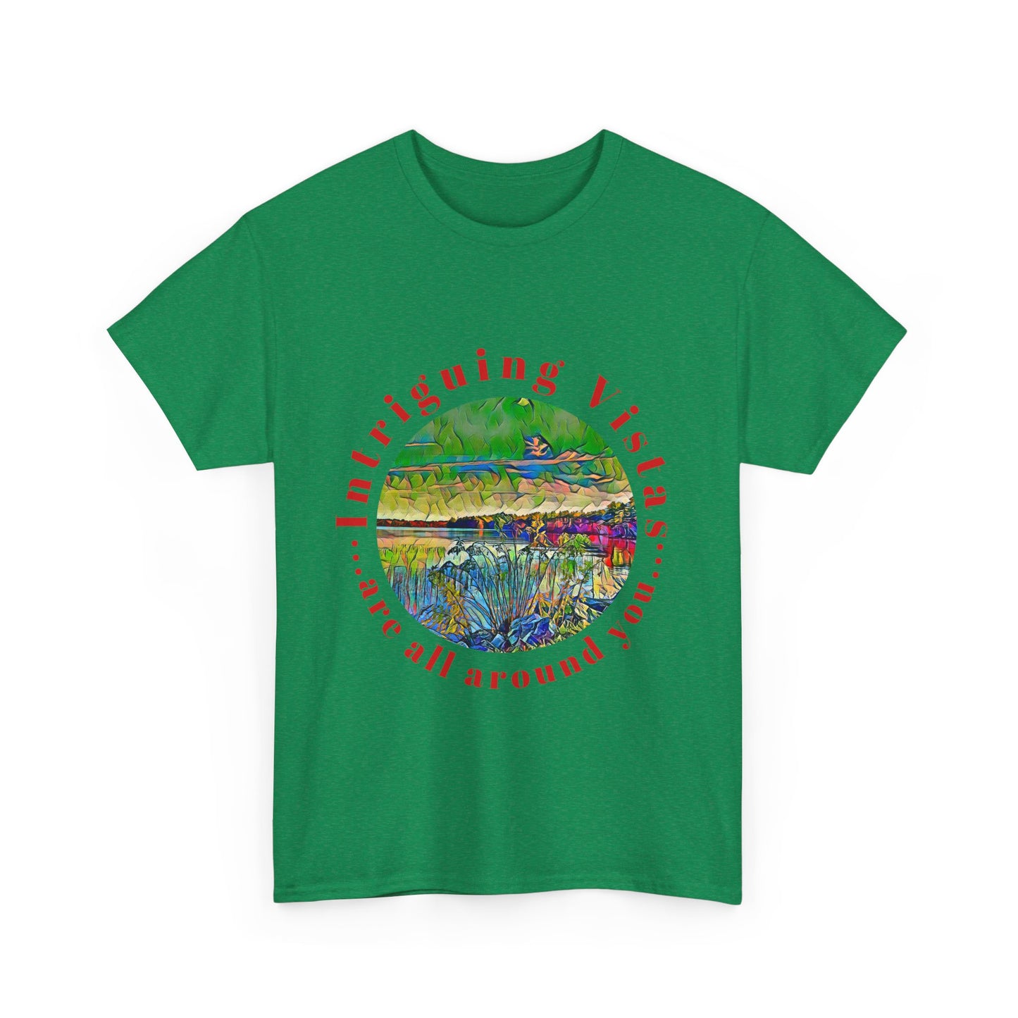 Gildan 5000 Unisex Adult Heavy Cotton Tee Available In Multiple Colors from the Scenery Series at Intriguing Vistas