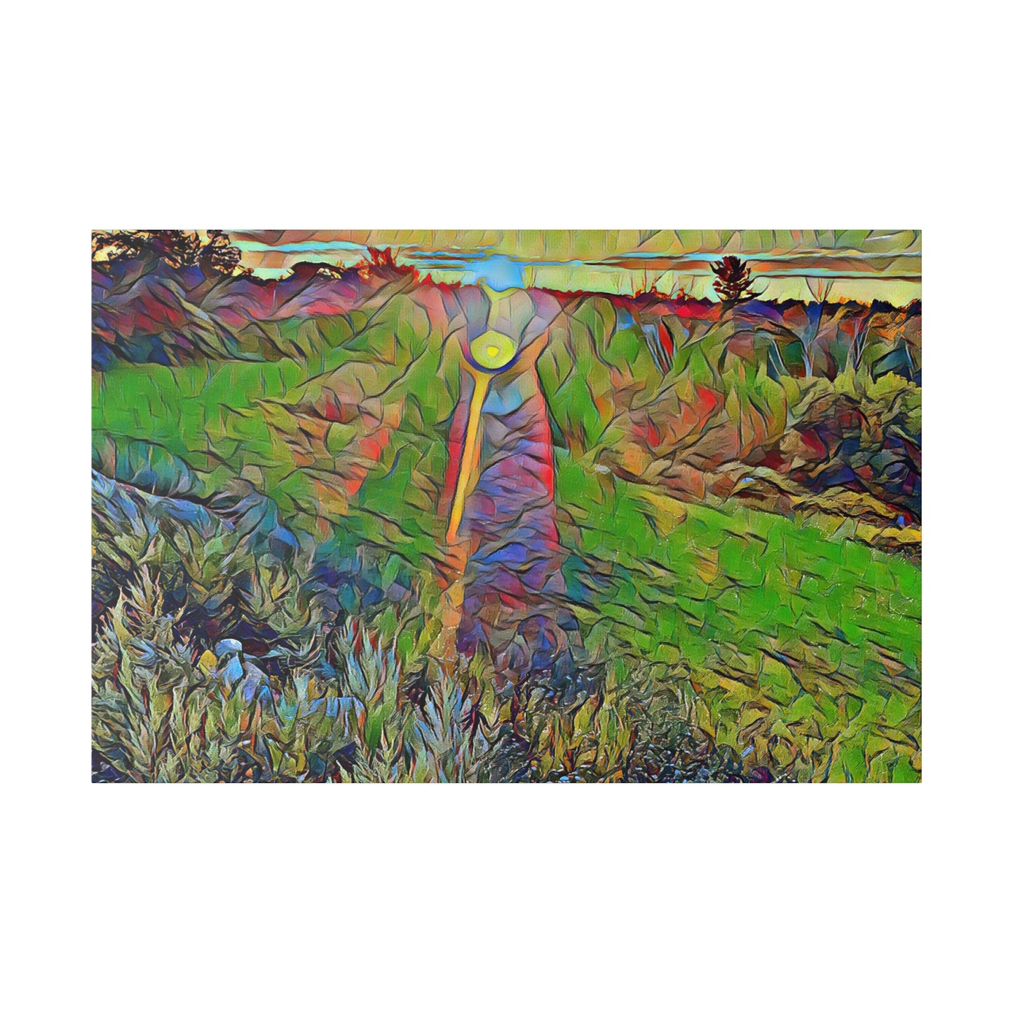 Canvas Print in Multiple Landscape Sizes from the Sunset Series at Intriguing Vistas