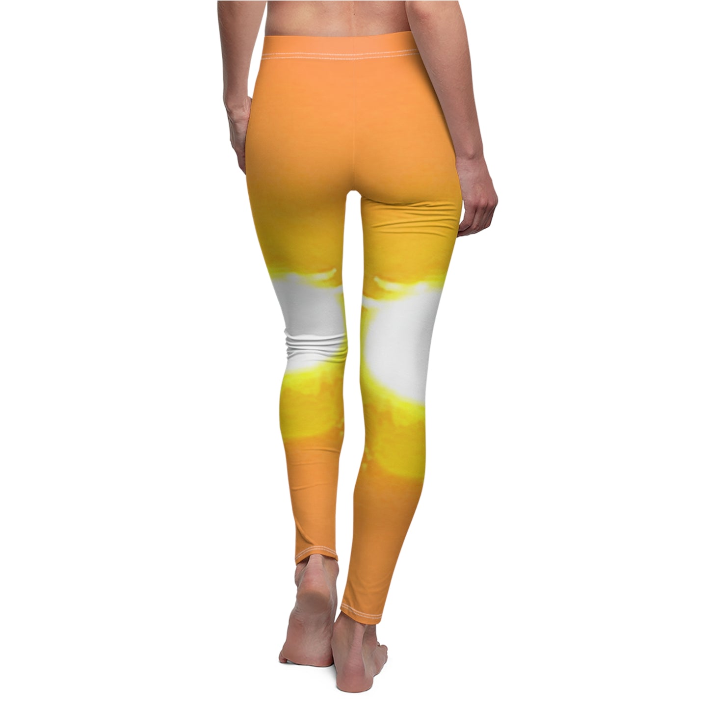 Custom Designed Adult Skinny Fit Leggings from the Sunset Series at Intriguing Vistas