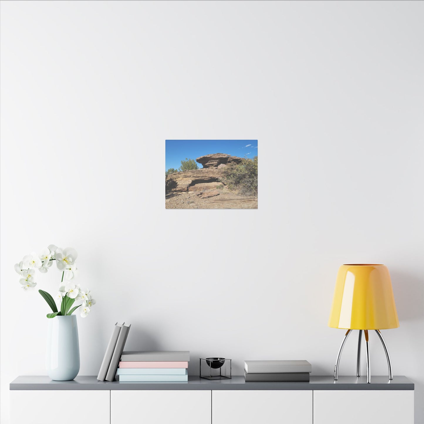 Canvas Print - Beautiful Rock Formation, Santa Rosa, NM