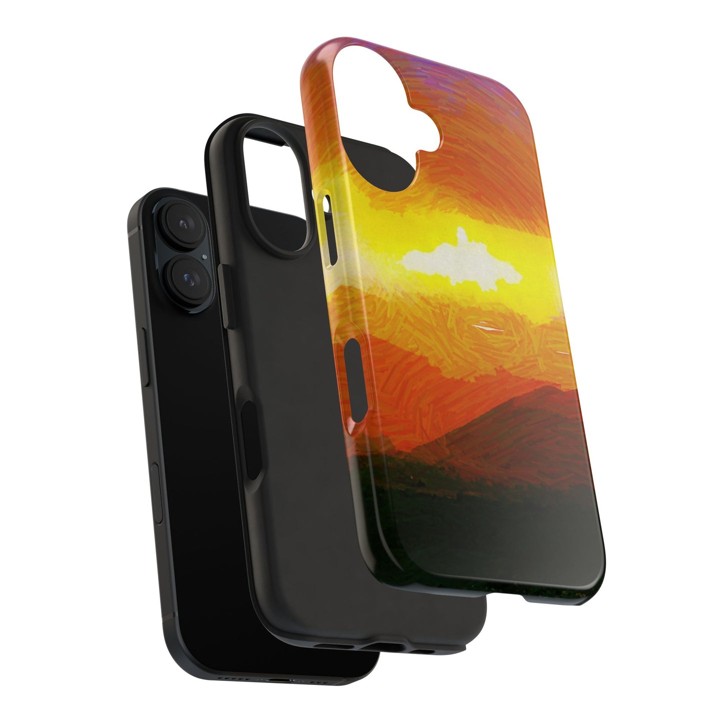 Custom Tough Phone Case for iPhone & Samsung From The Sunset Series at Intriguing Vistas
