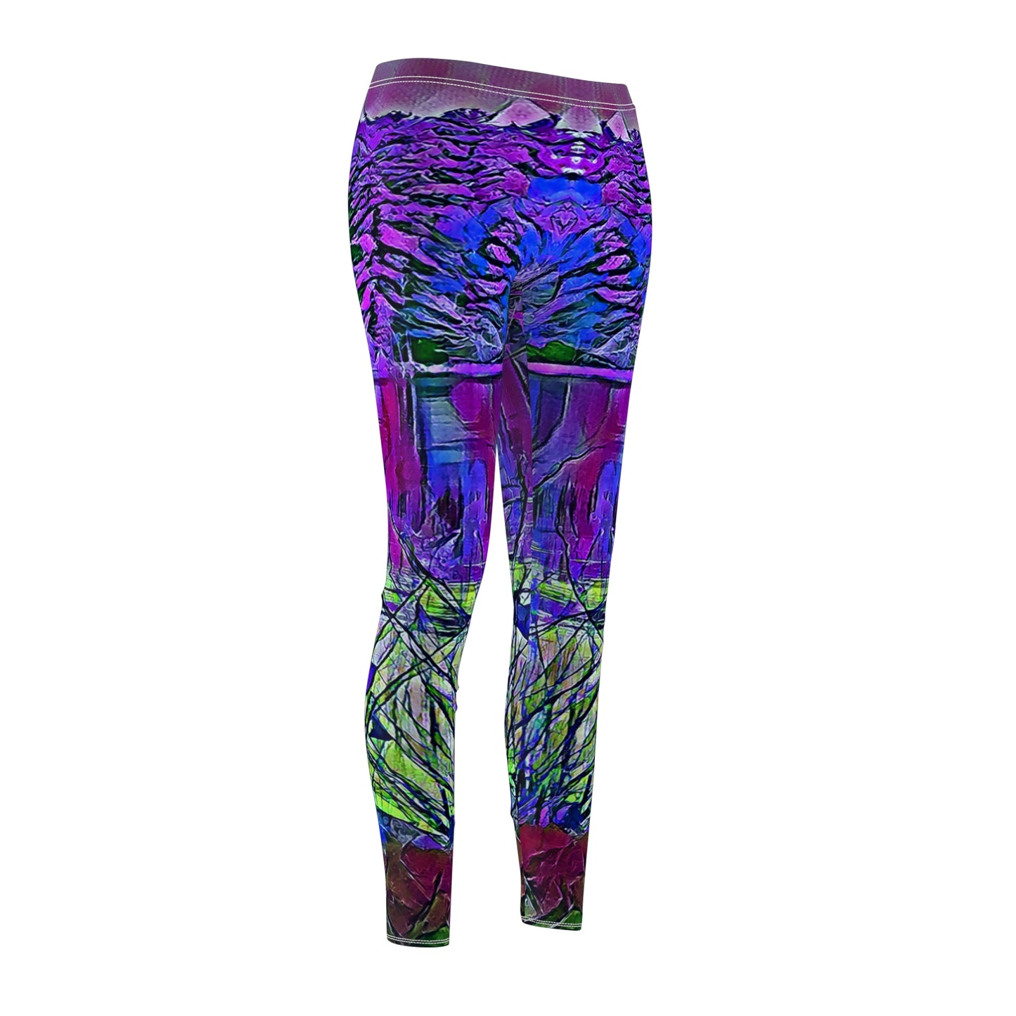 Custom Designed Adult Skinny Fit Leggings from the Scenery Series at Intriguing Vistas
