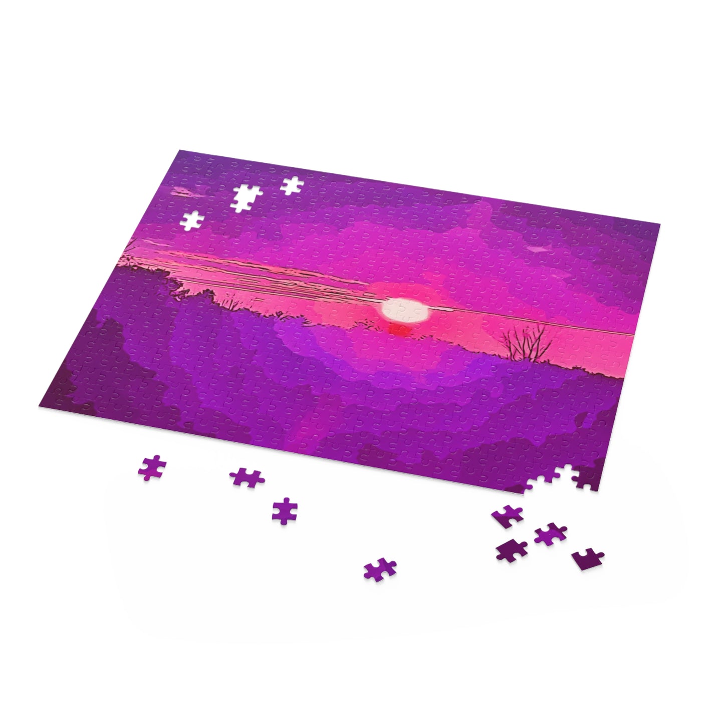 Jigsaw Puzzle Available in Three Sizes for All Ages and Skill Levels!