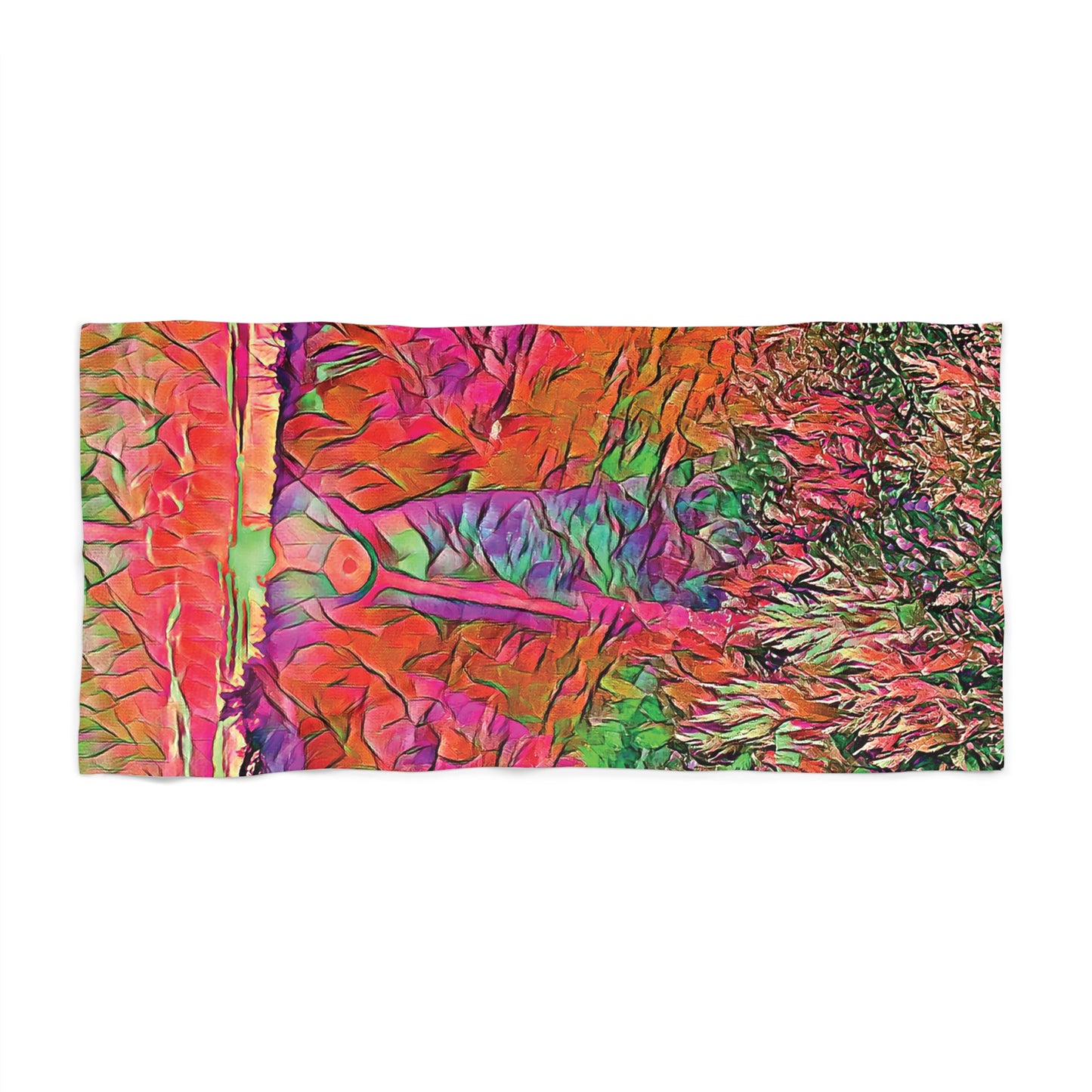 Custom Beach Towel available in two sizes from the Sunset Series at Intriguing Vistas