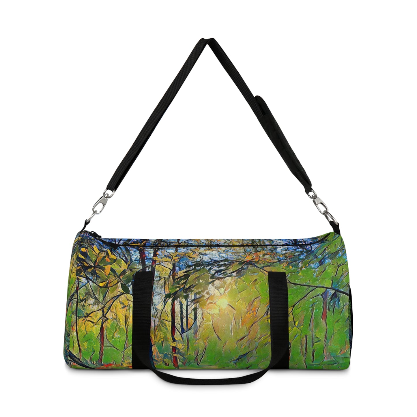 Custom Duffel Bag available in two sizes from the Scenery Series at Intriguing Vistas