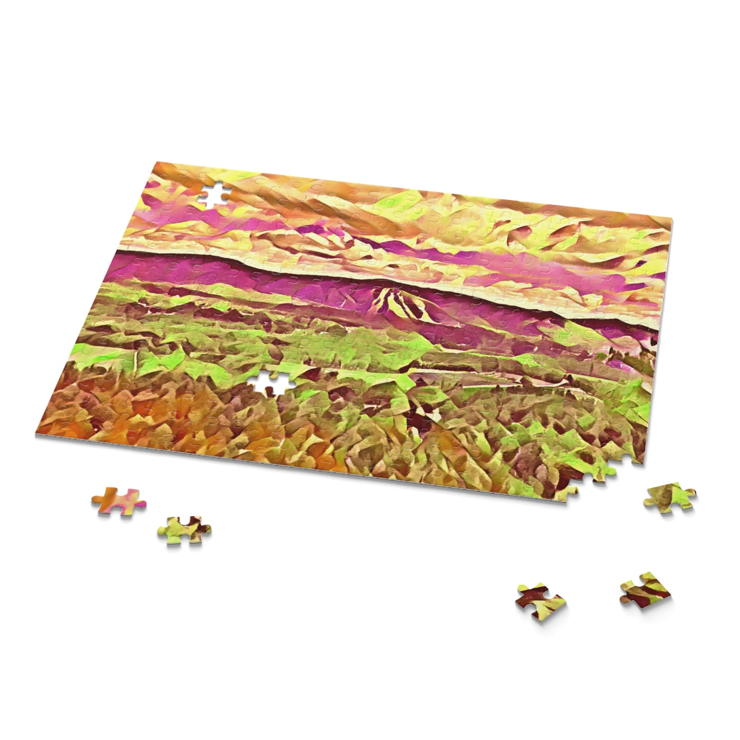 Custom Jigsaw Puzzle Available in Three Sizes from the Scenery Series at Intriguing Vistas